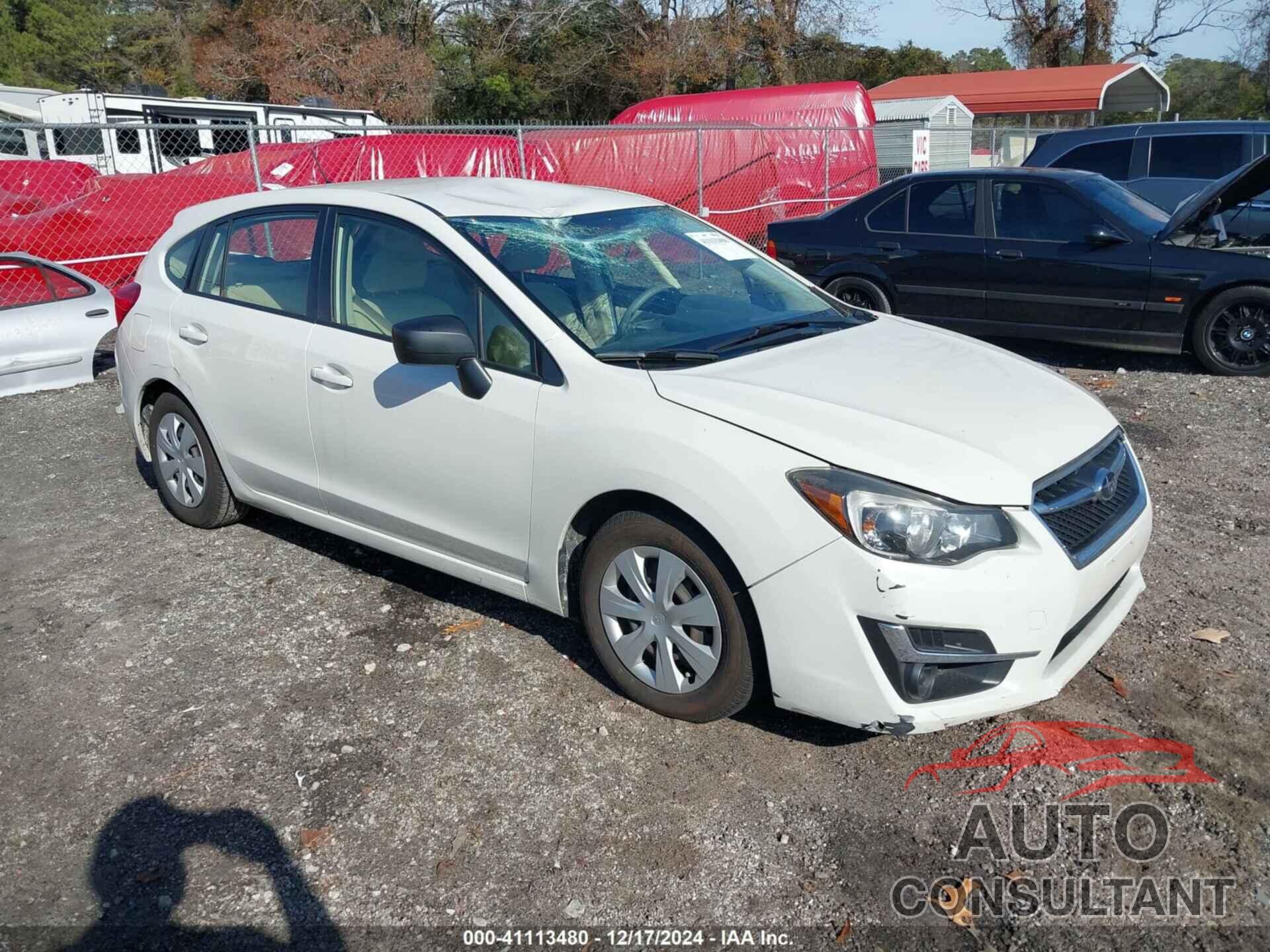SUBARU IMPREZA 2016 - JF1GPAA61G8253137