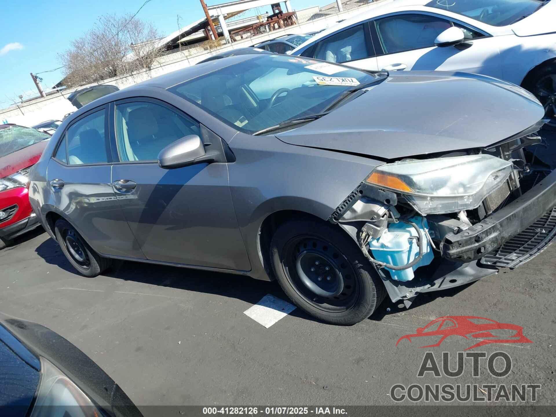 TOYOTA COROLLA 2016 - 2T1BURHE7GC639560