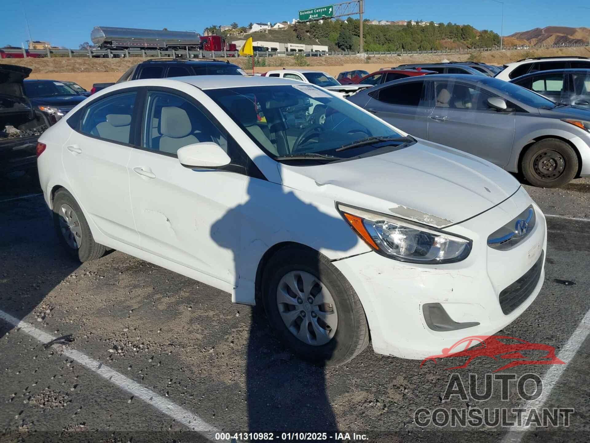 HYUNDAI ACCENT 2016 - KMHCT4AE1GU127750