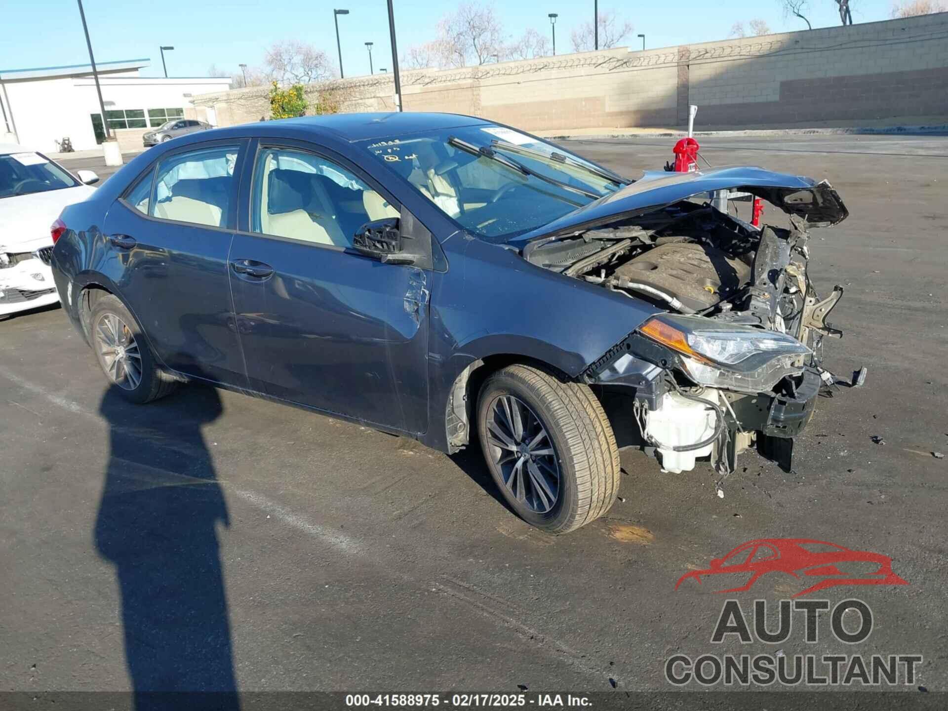 TOYOTA COROLLA 2017 - 5YFBURHE9HP606836