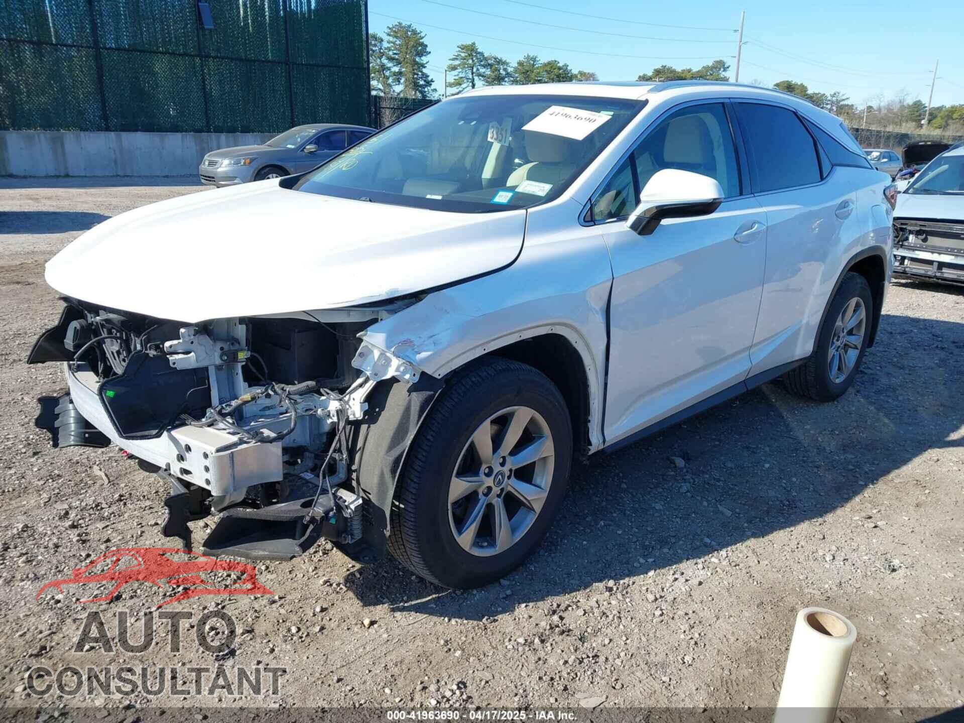 LEXUS RX 350 2019 - 2T2BZMCA1KC200044