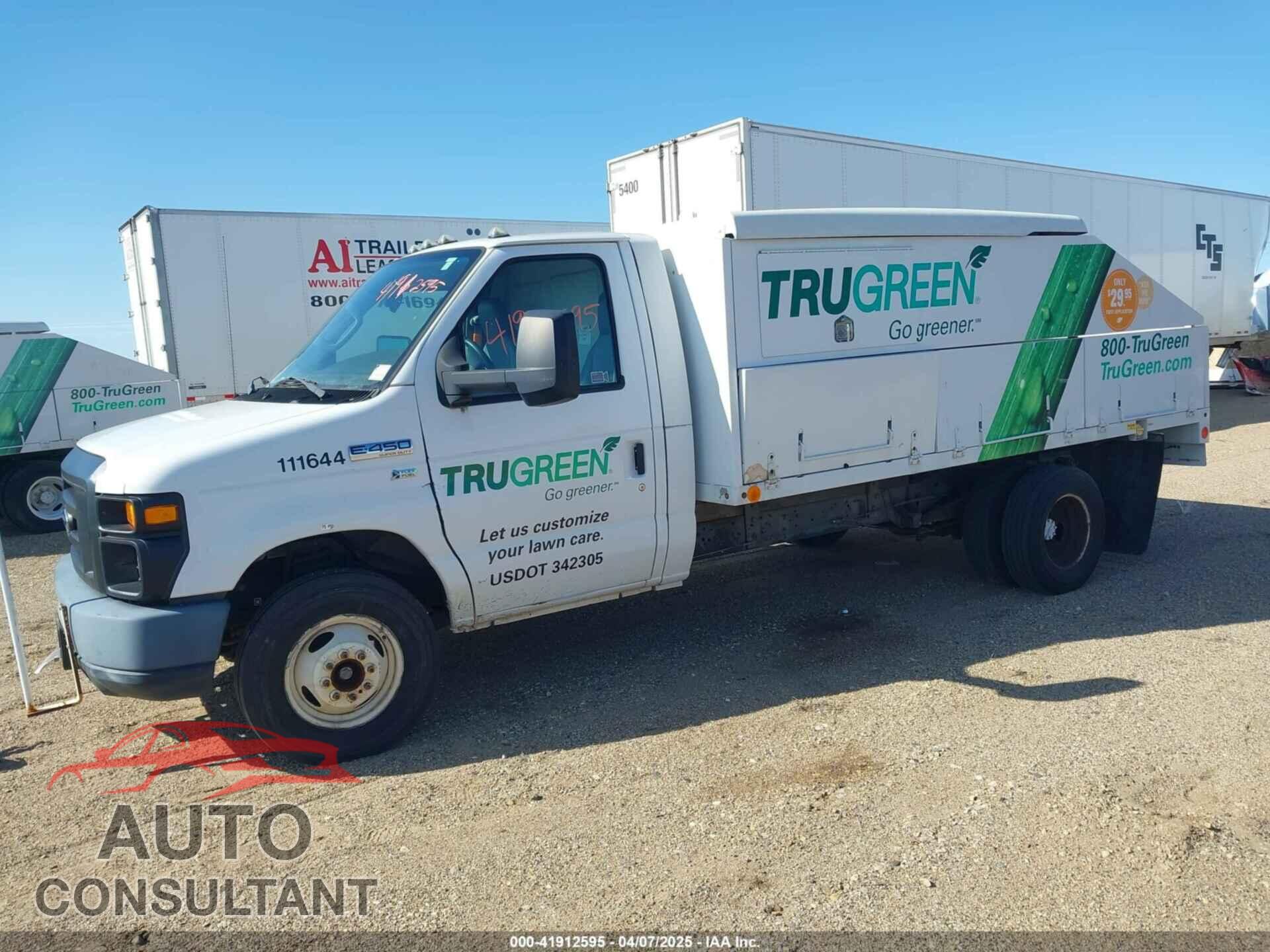 FORD E-450 CUTAWAY 2012 - 1FDXE4FL3CDA39523