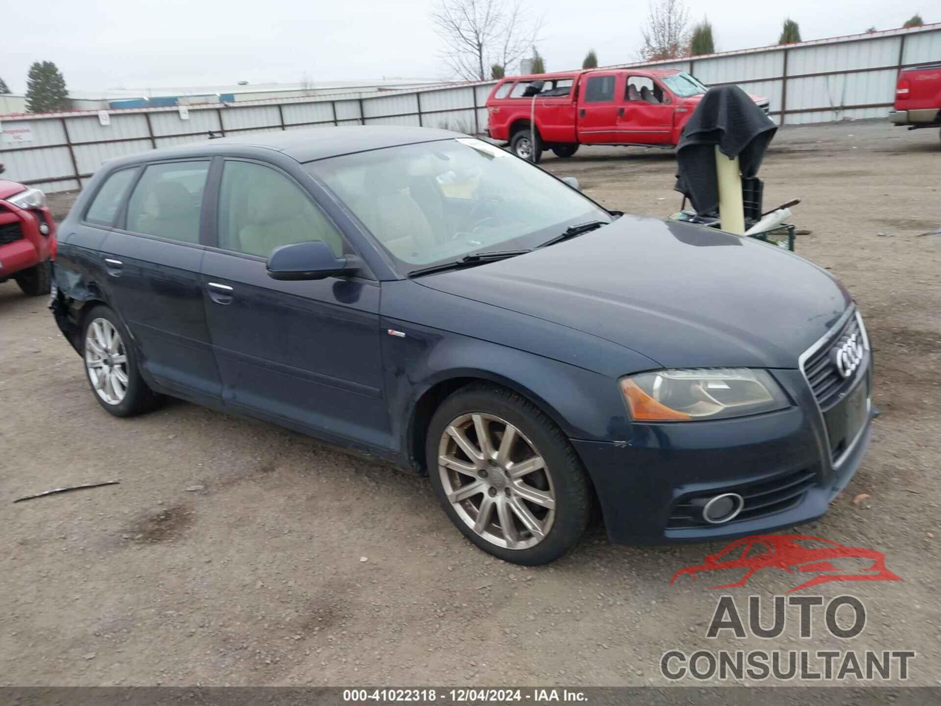 AUDI A3 2012 - WAUKJAFM2CA111554