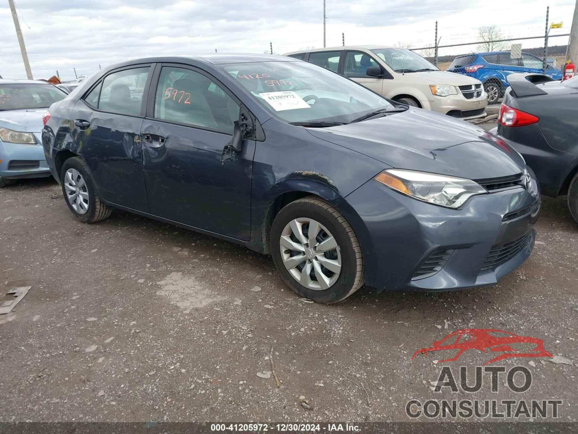 TOYOTA COROLLA 2016 - 5YFBURHE3GP406985