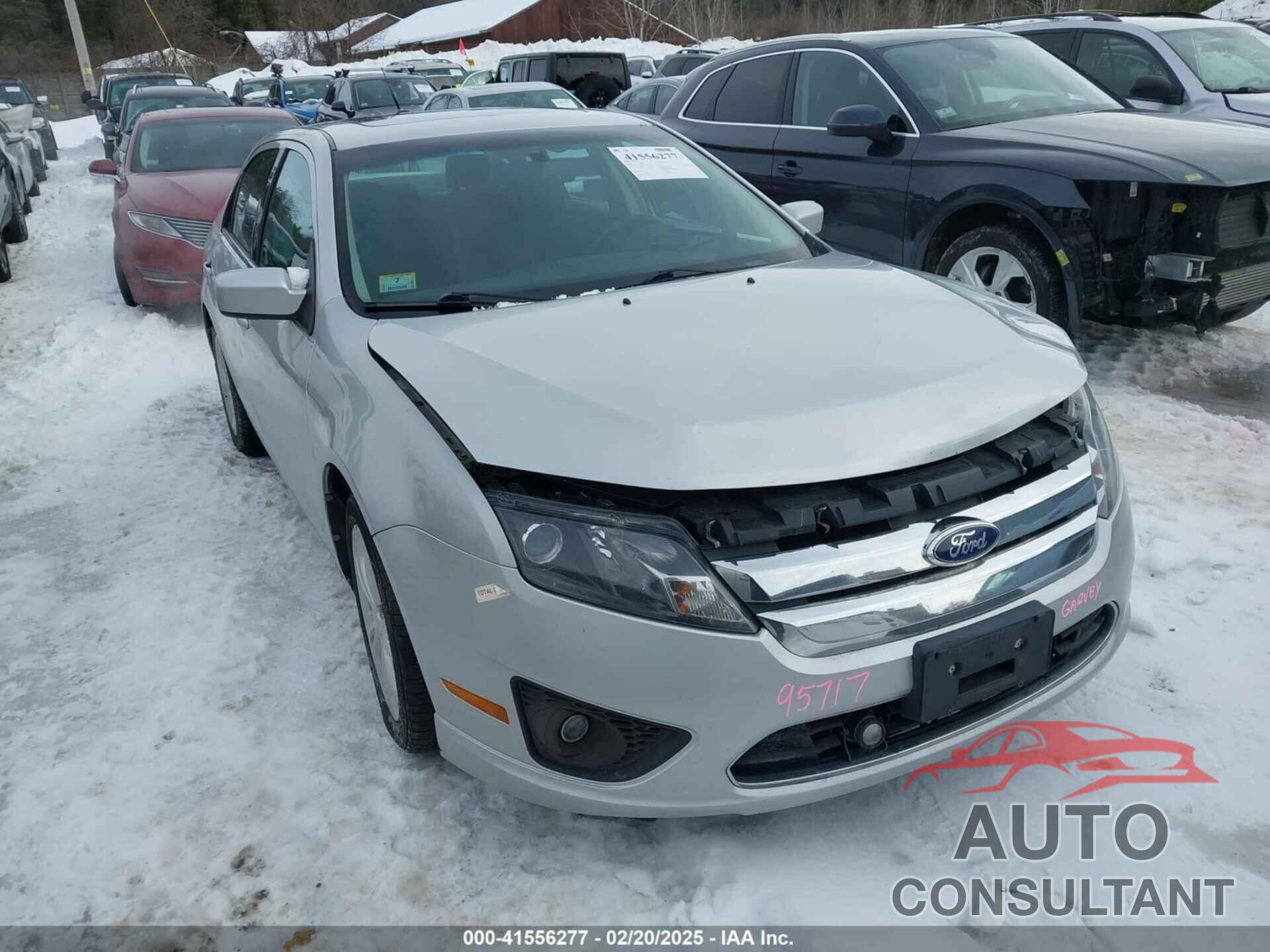 FORD FUSION 2012 - 3FAHP0HA8CR140478