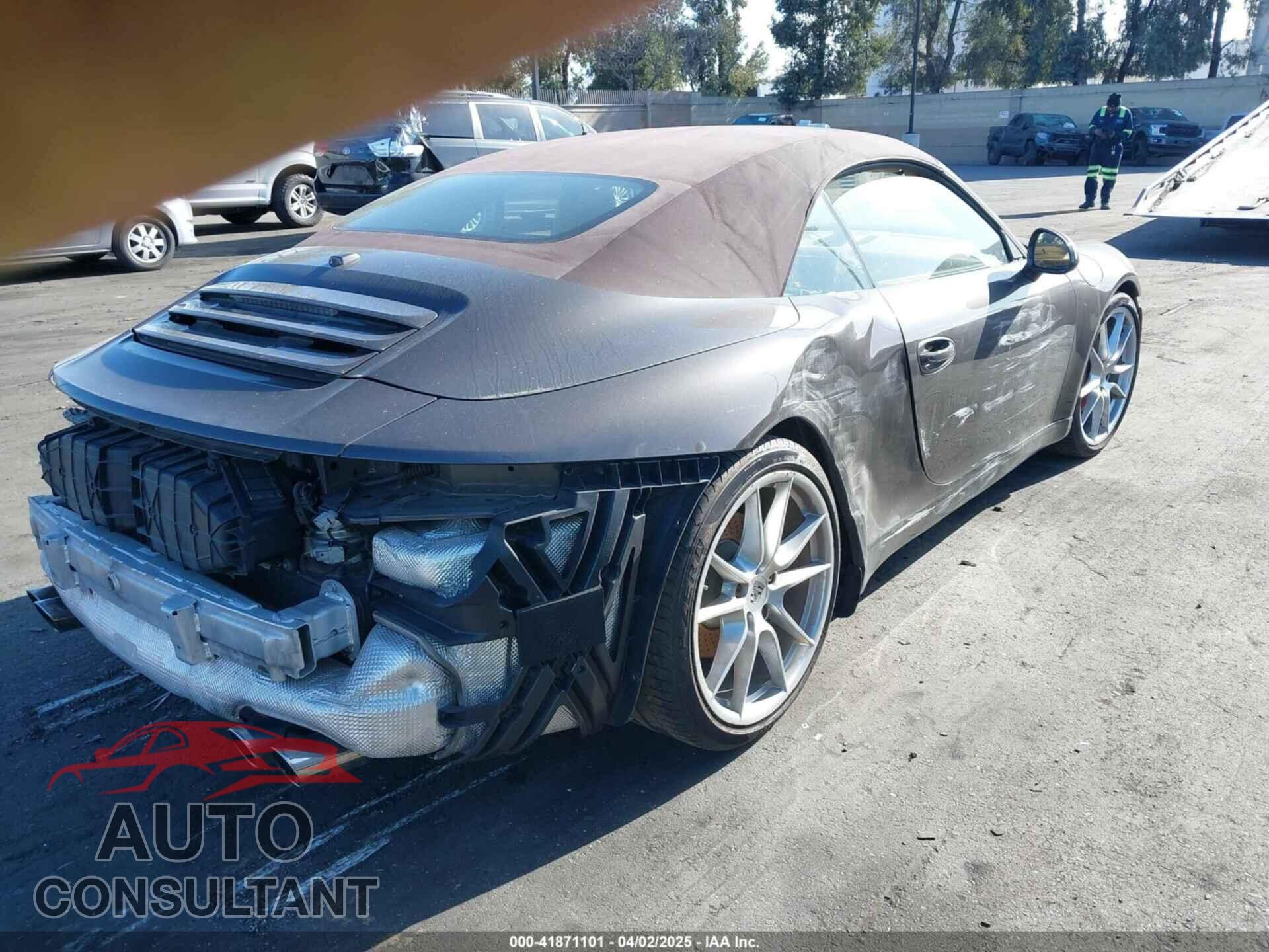 PORSCHE 911 2012 - WP0CB2A98CS154934