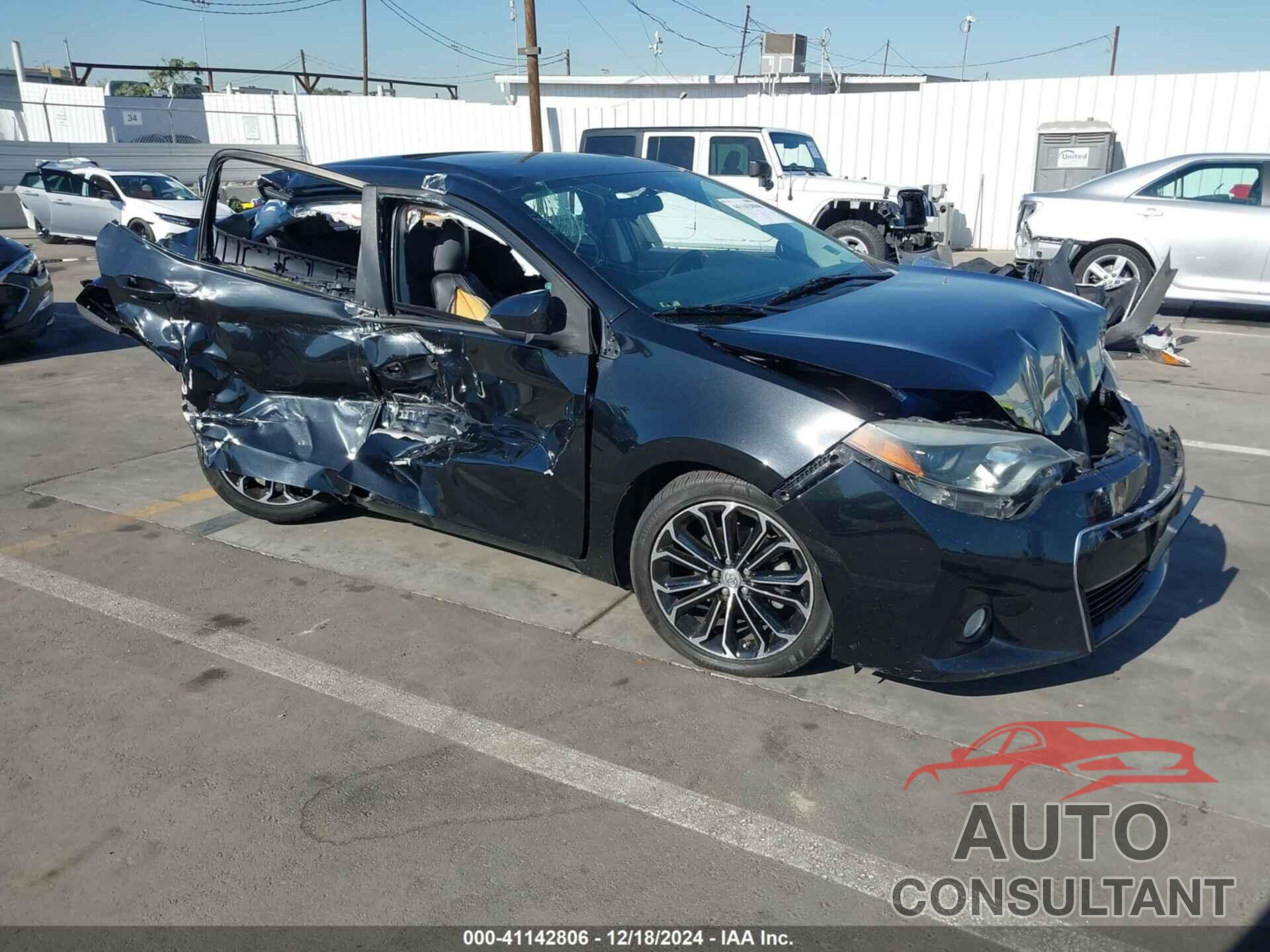 TOYOTA COROLLA 2014 - 5YFBURHE6EP021871