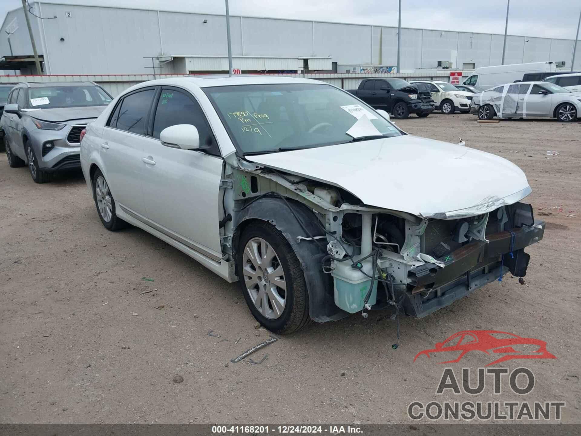 TOYOTA AVALON 2012 - 4T1BK3DB0CU445542