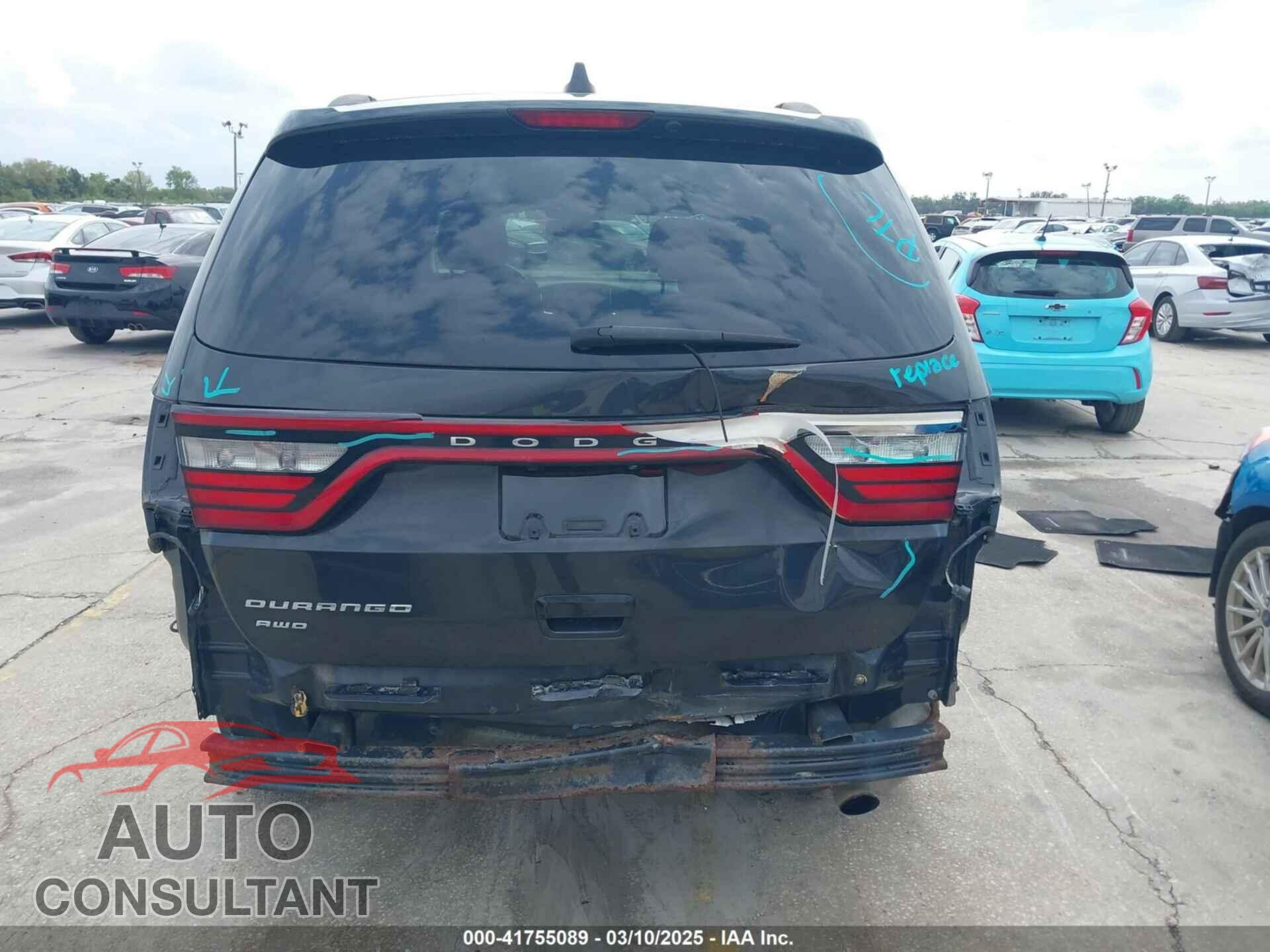 DODGE DURANGO 2014 - 1C4RDJAG9EC552177