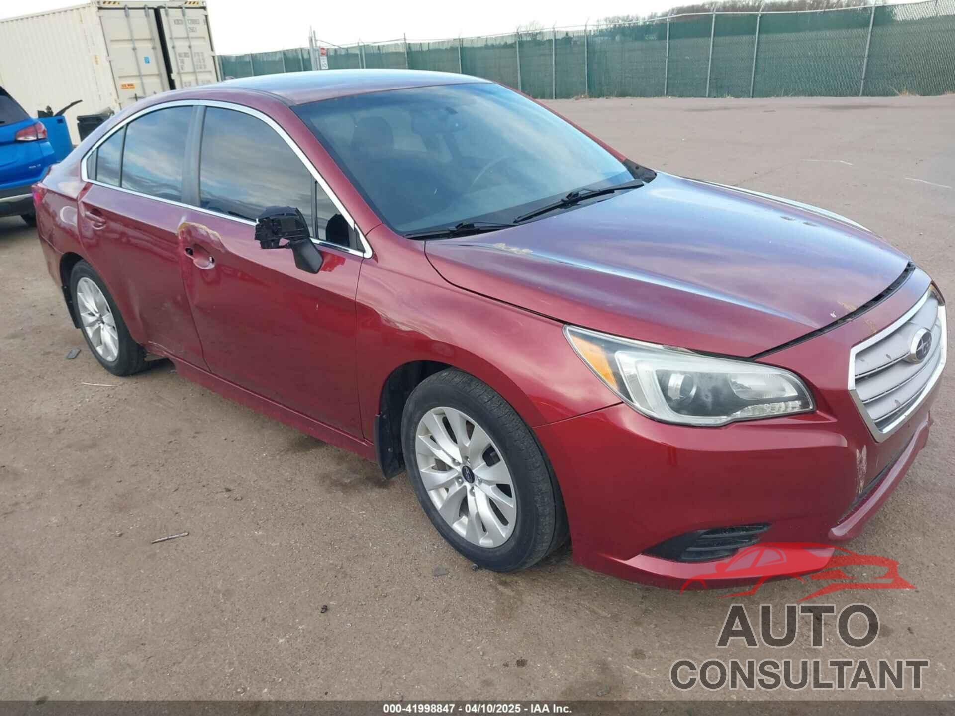 SUBARU LEGACY 2016 - 4S3BNBC63G3059767
