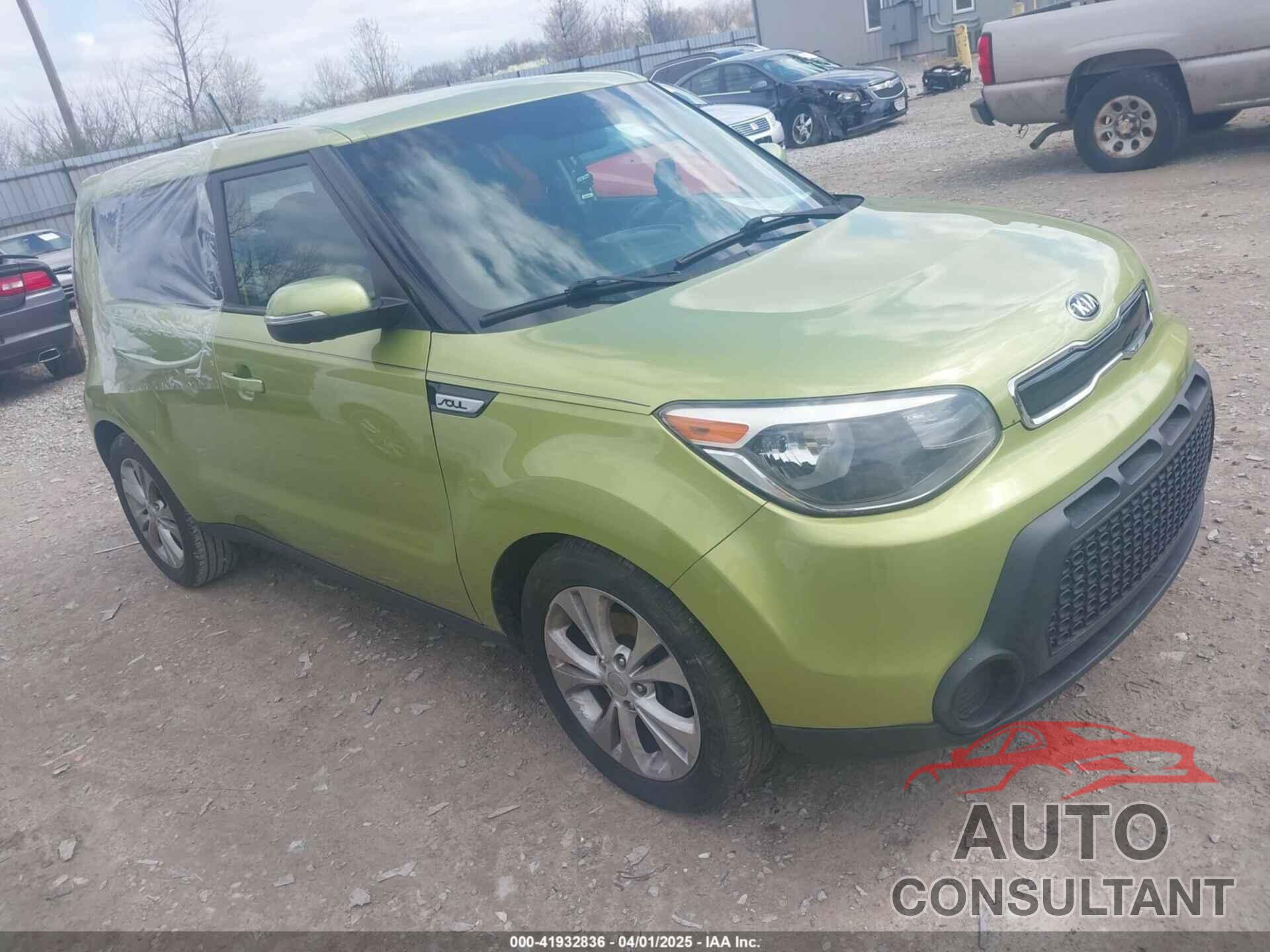 KIA SOUL 2014 - KNDJP3A52E7041398