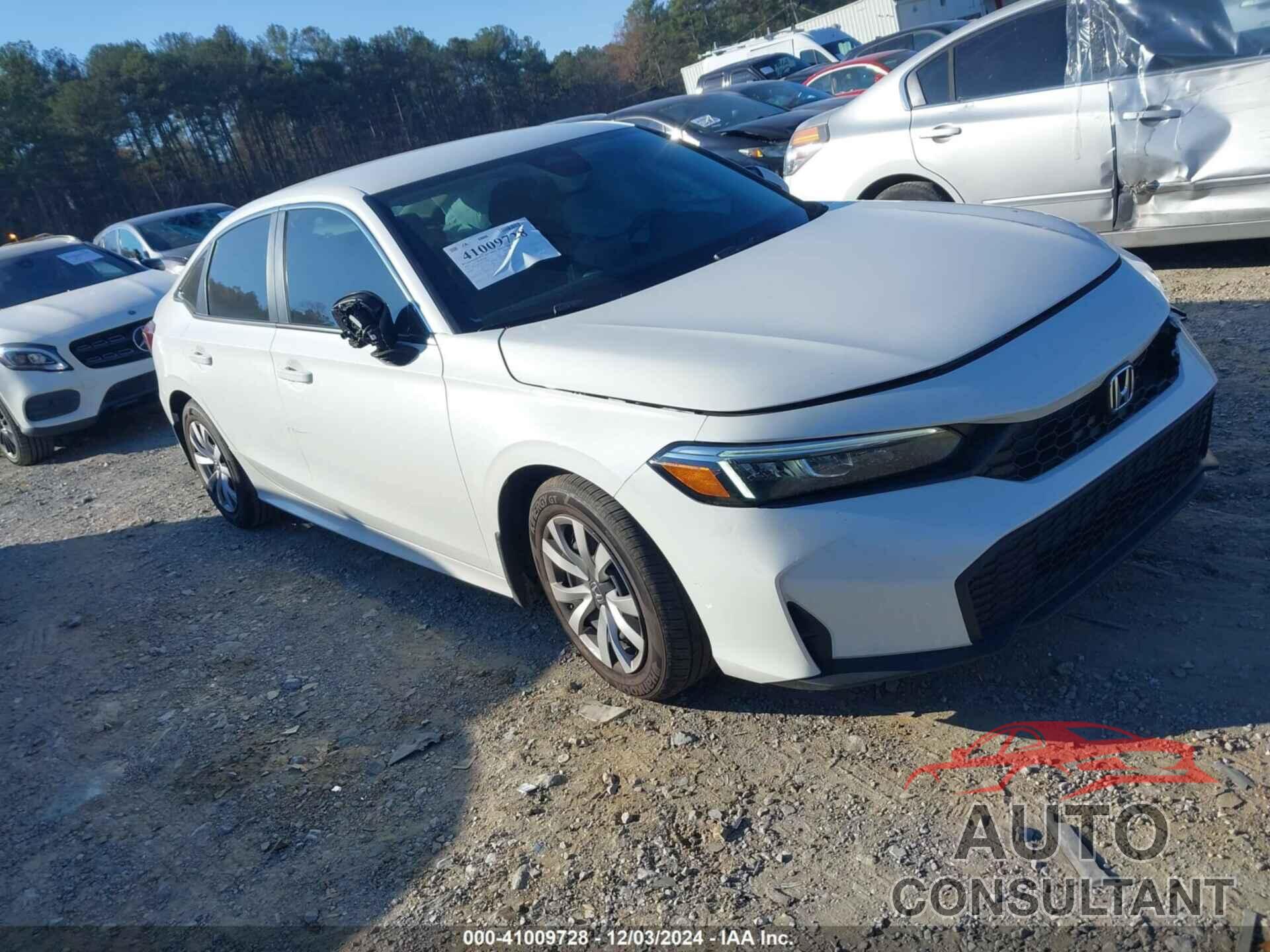 HONDA CIVIC 2025 - 2HGFE2F23SH513498