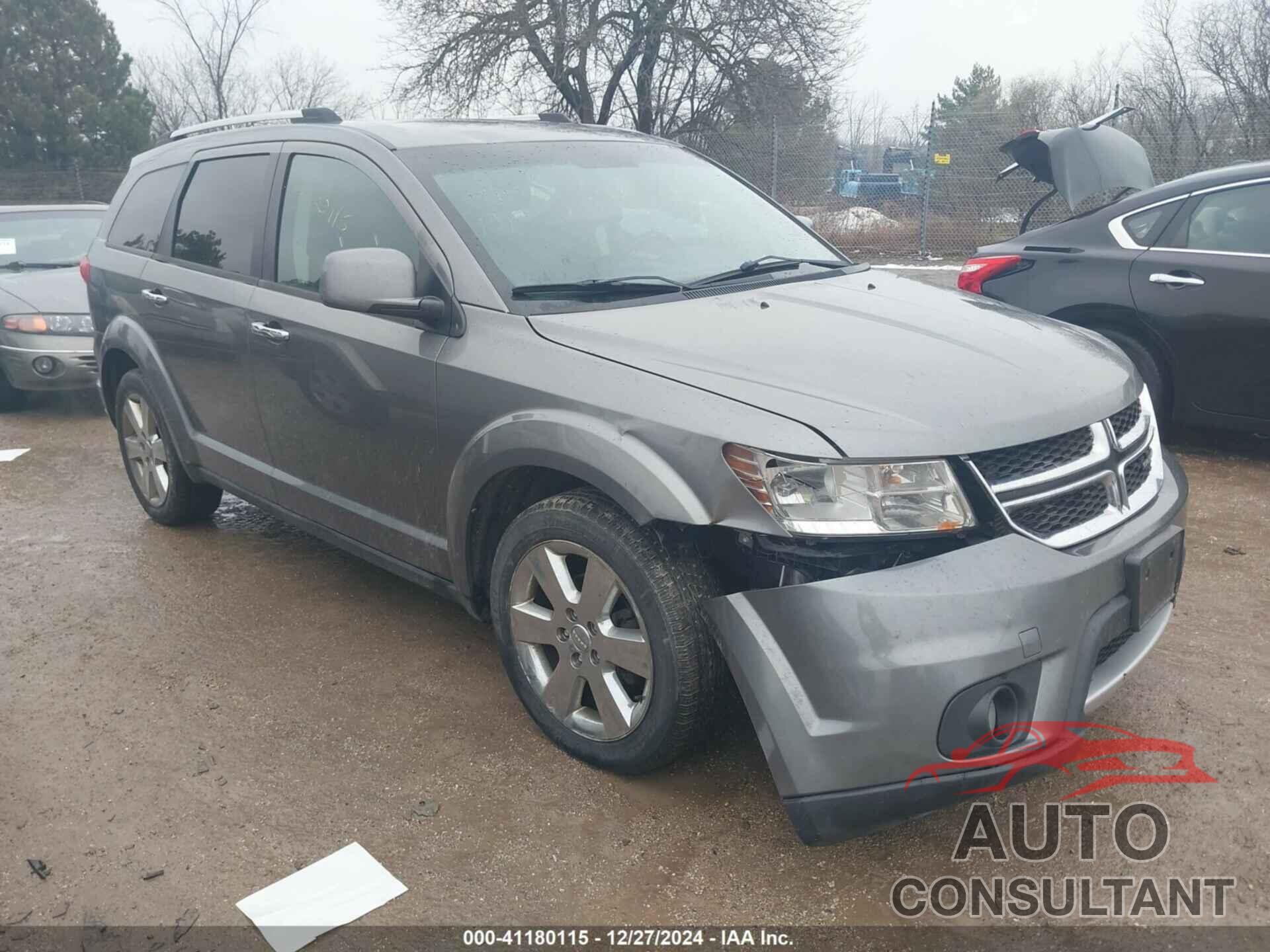 DODGE JOURNEY 2012 - 3C4PDDDG9CT258154