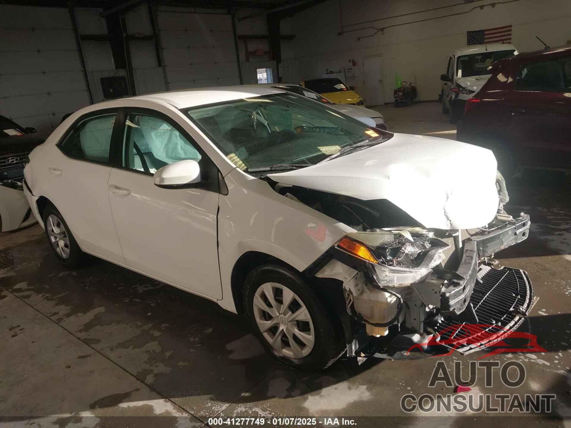 TOYOTA COROLLA 2016 - 2T1BURHEXGC726692