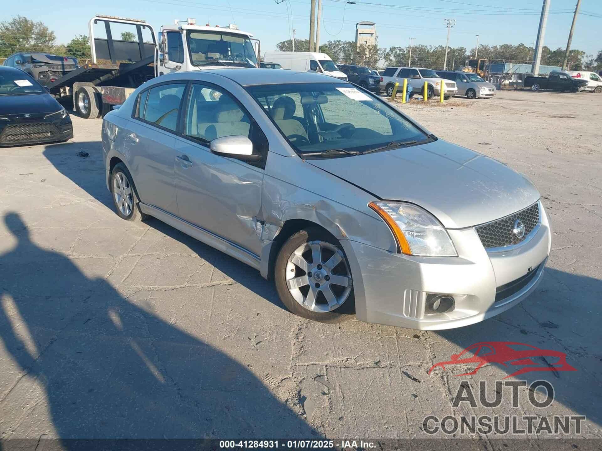 NISSAN SENTRA 2012 - 3N1AB6AP9CL727838