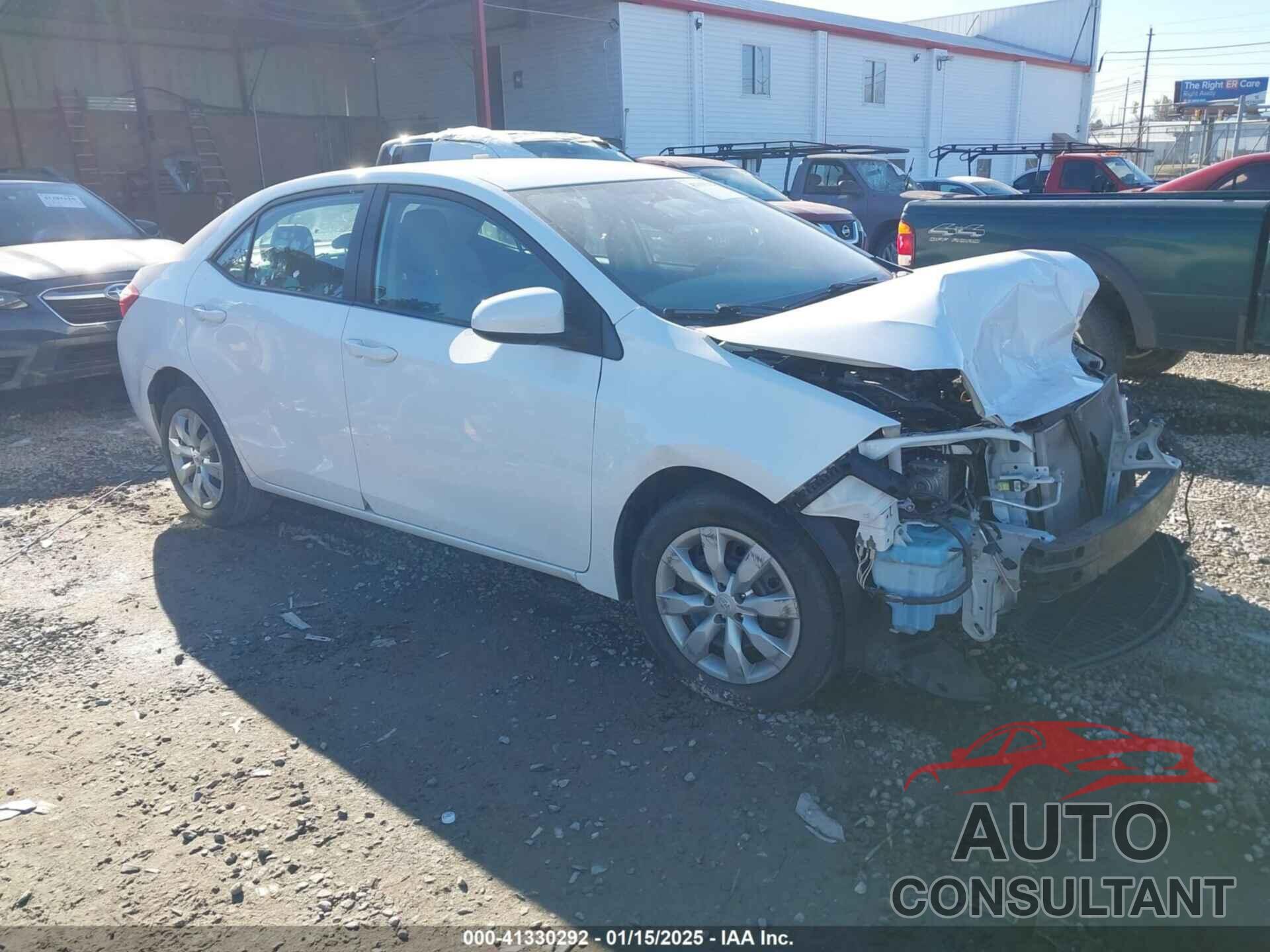 TOYOTA COROLLA 2016 - 2T1BURHE6GC697286