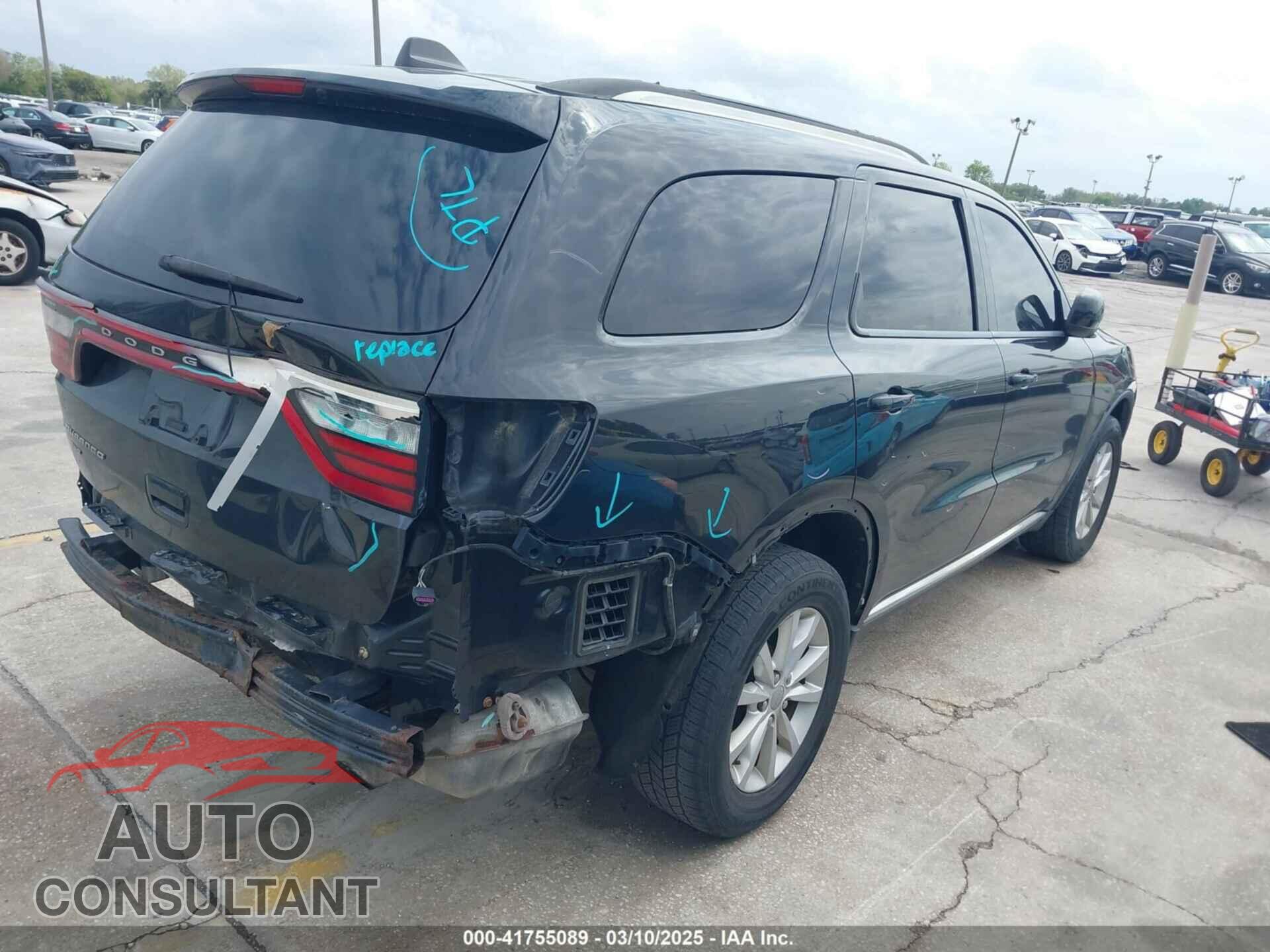 DODGE DURANGO 2014 - 1C4RDJAG9EC552177