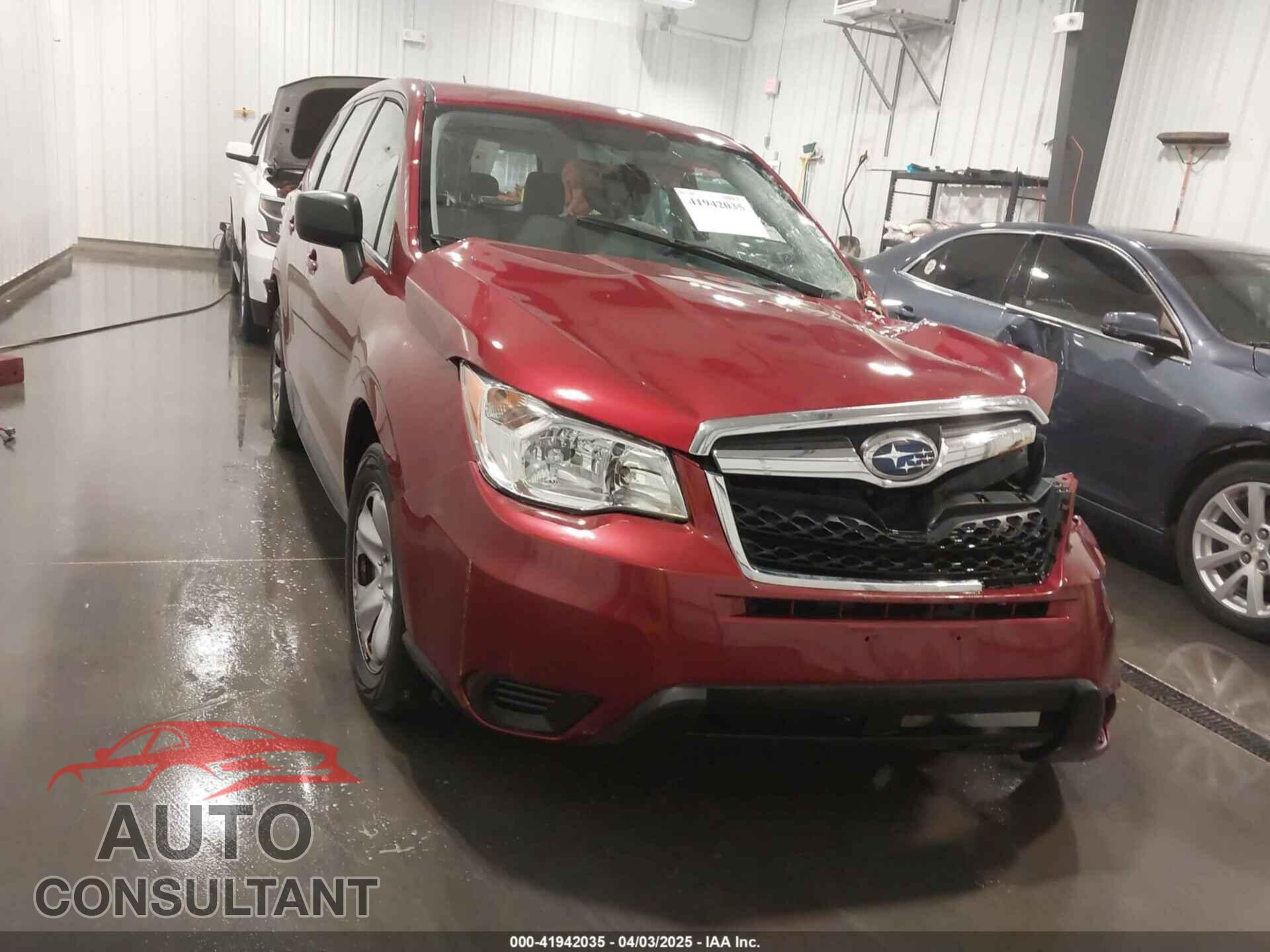 SUBARU FORESTER 2014 - JF2SJAAC5EH458051
