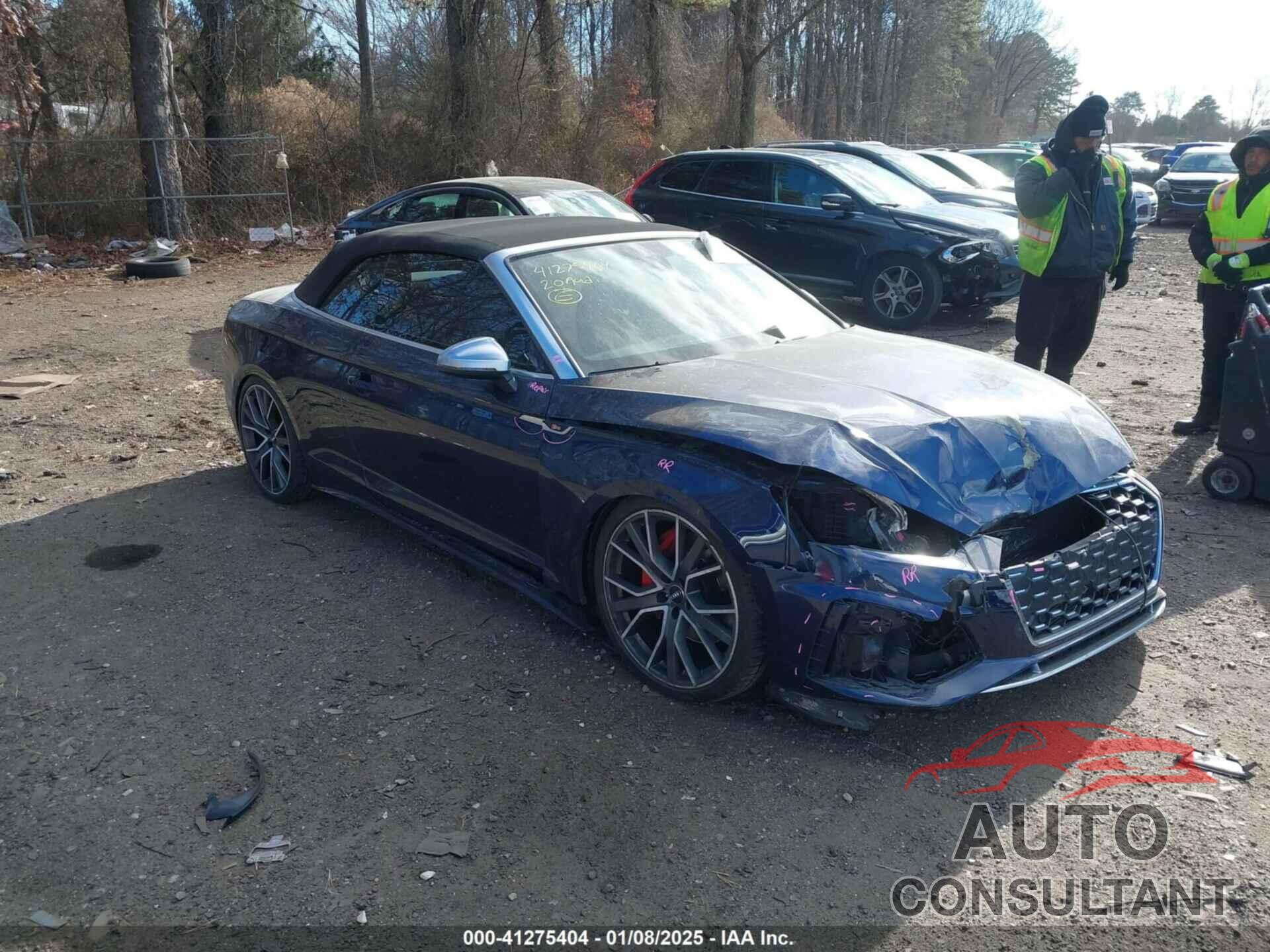 AUDI S5 CABRIOLET 2020 - WAUW4GF56LN001541