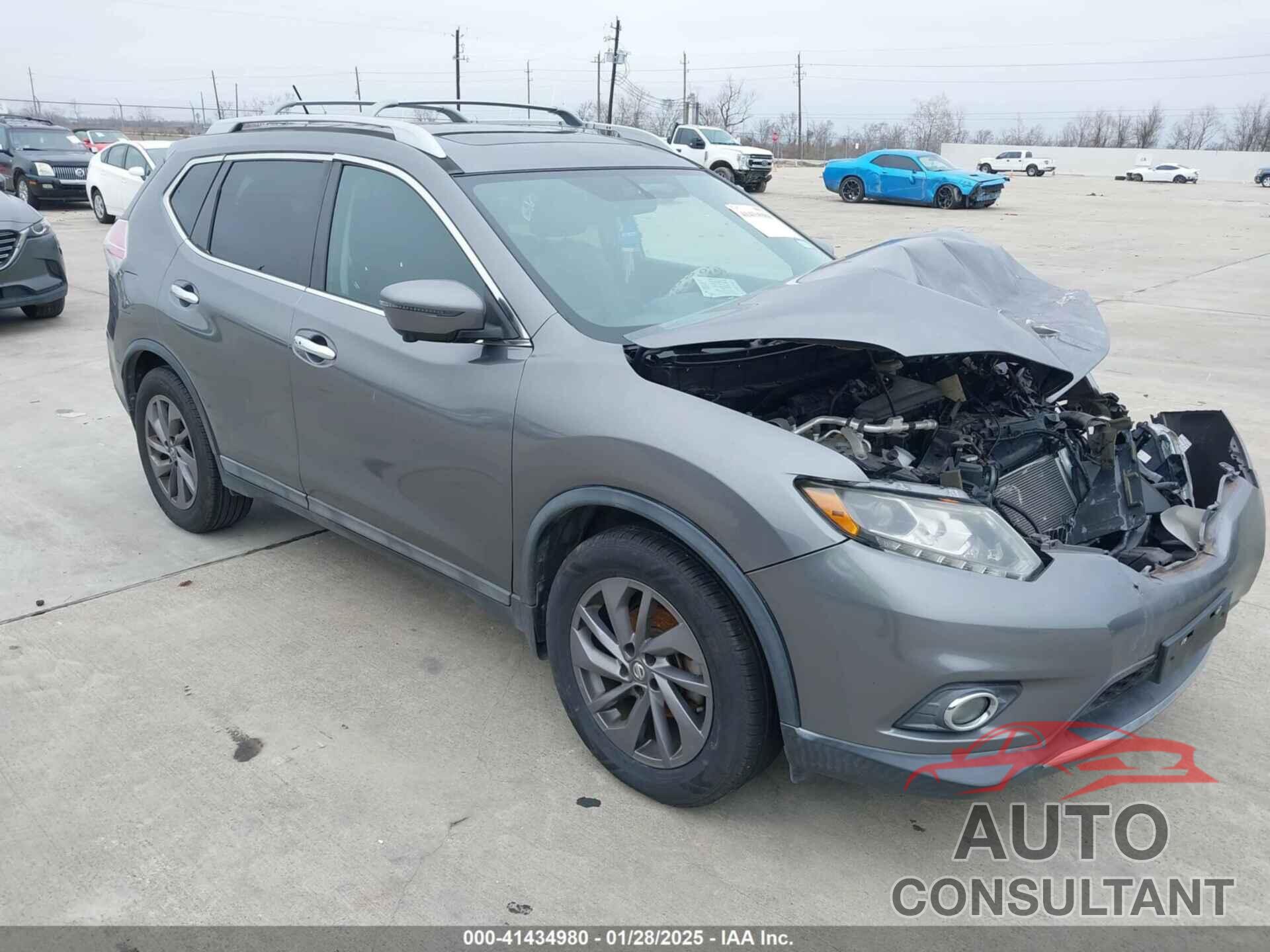 NISSAN ROGUE 2016 - 5N1AT2MT6GC889547