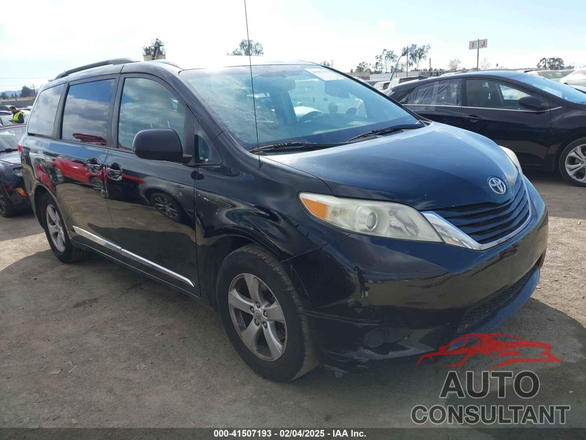 TOYOTA SIENNA 2012 - 5TDKA3DC1CS012865