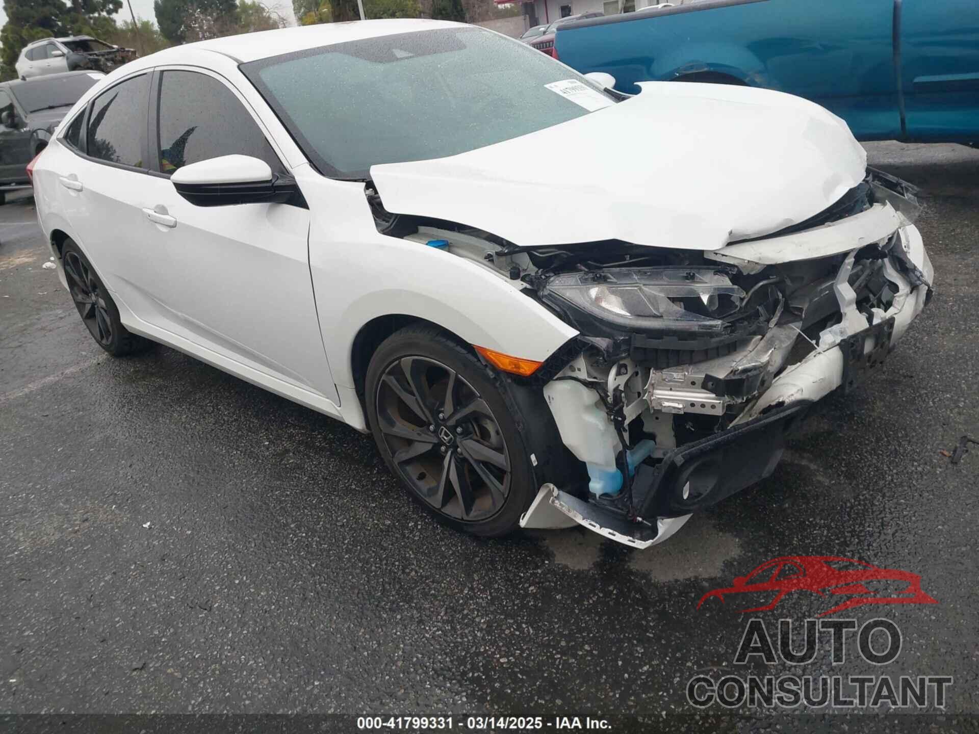 HONDA CIVIC 2019 - 2HGFC2F88KH544434