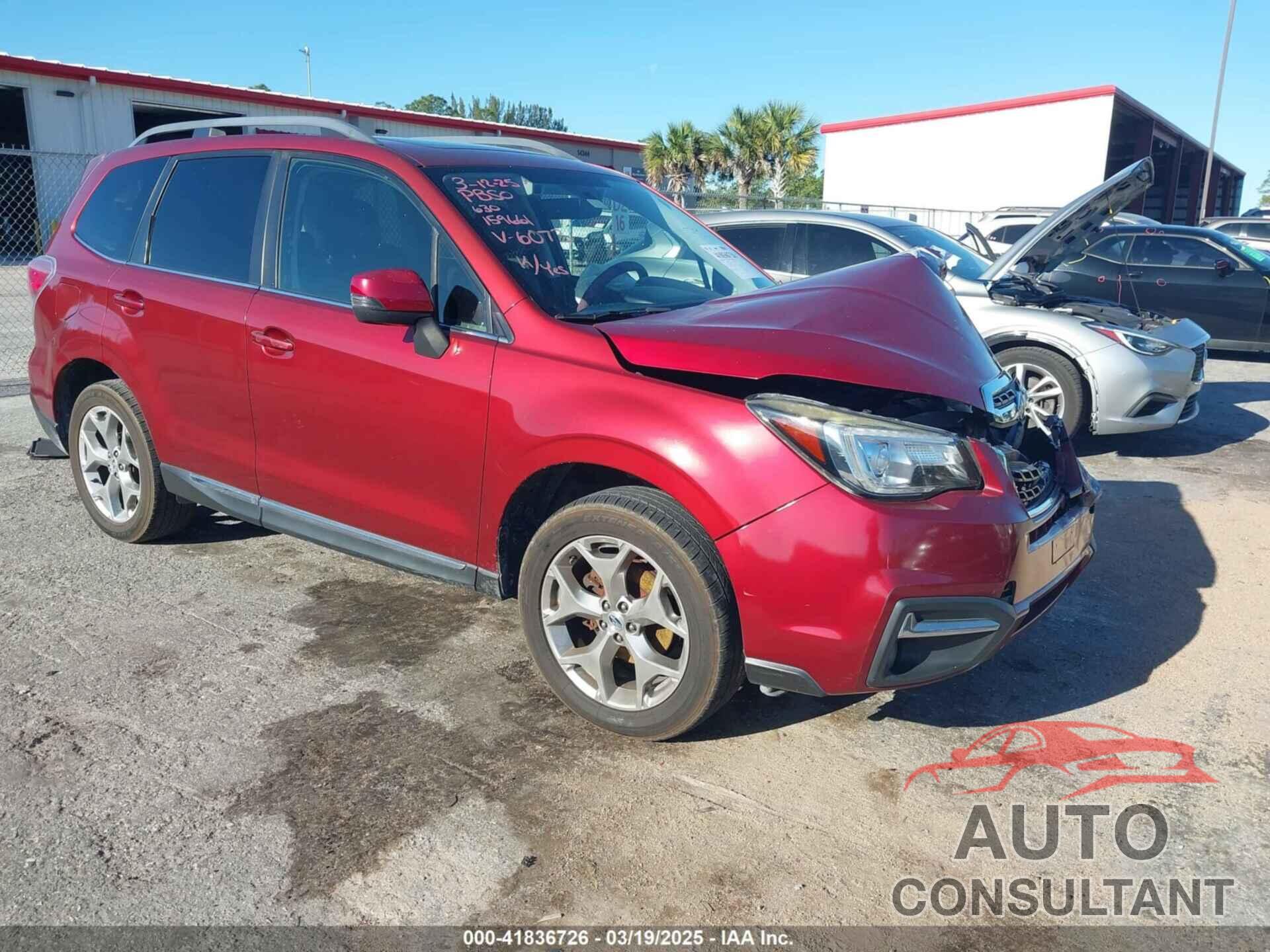 SUBARU FORESTER 2017 - JF2SJAWC0HH496073