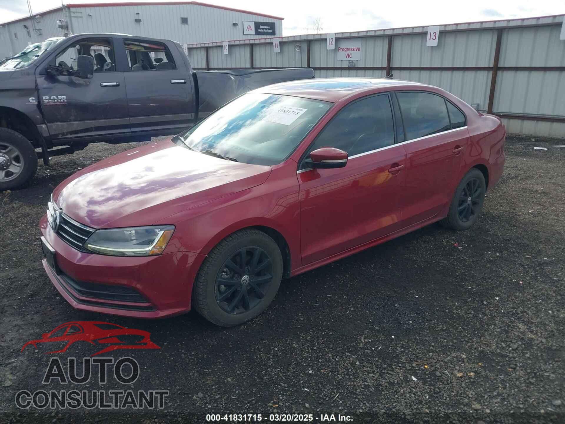 VOLKSWAGEN JETTA 2017 - 3VWDB7AJ7HM354809