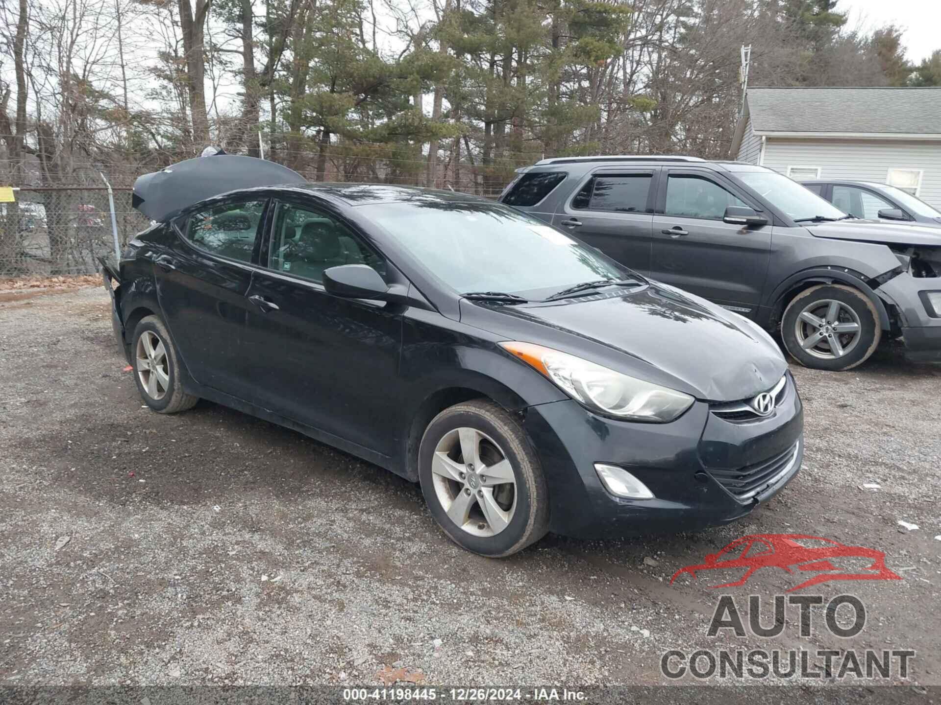 HYUNDAI ELANTRA 2013 - KMHDH4AEXDU979936