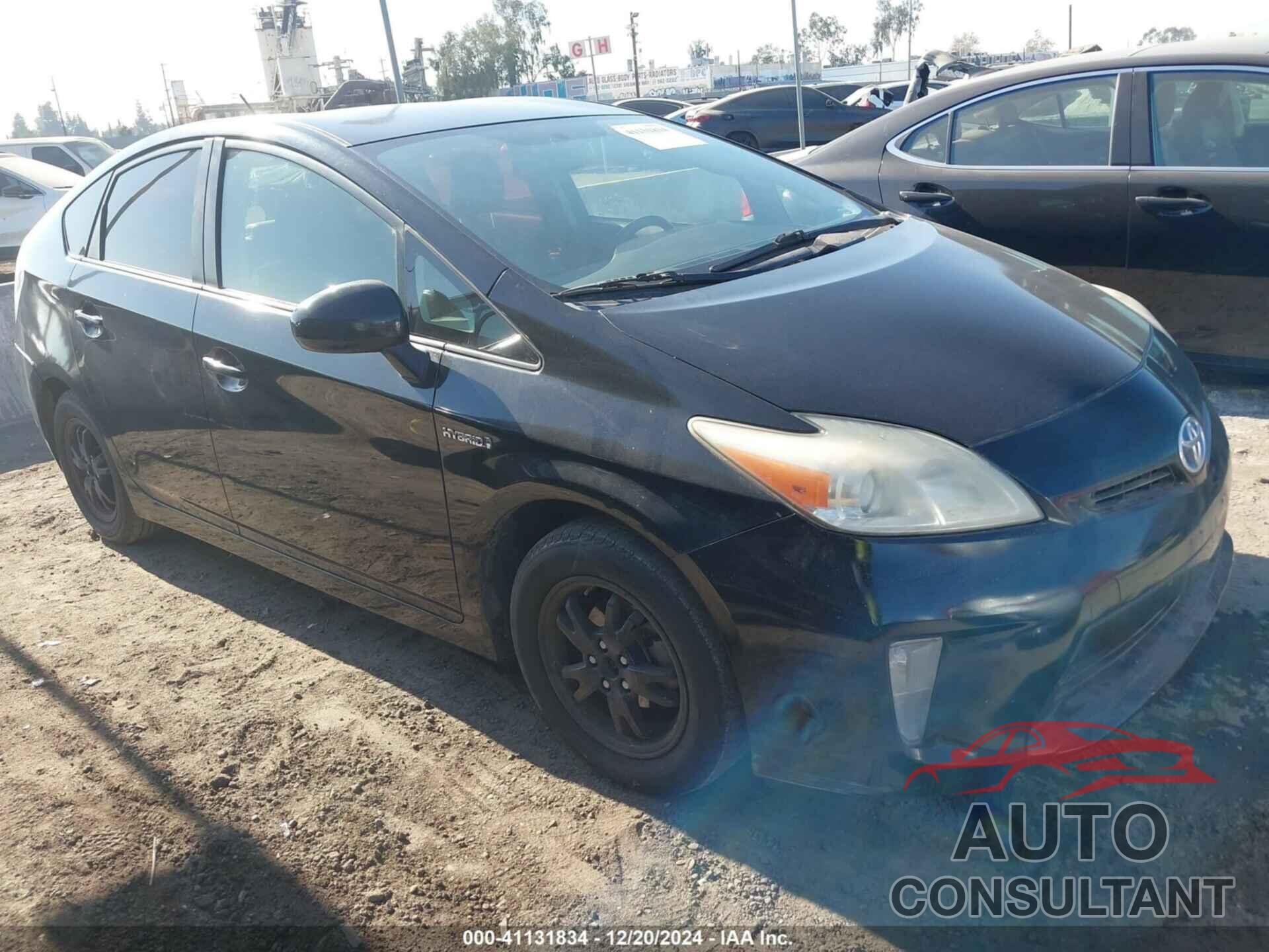 TOYOTA PRIUS 2013 - JTDKN3DU2D5619037