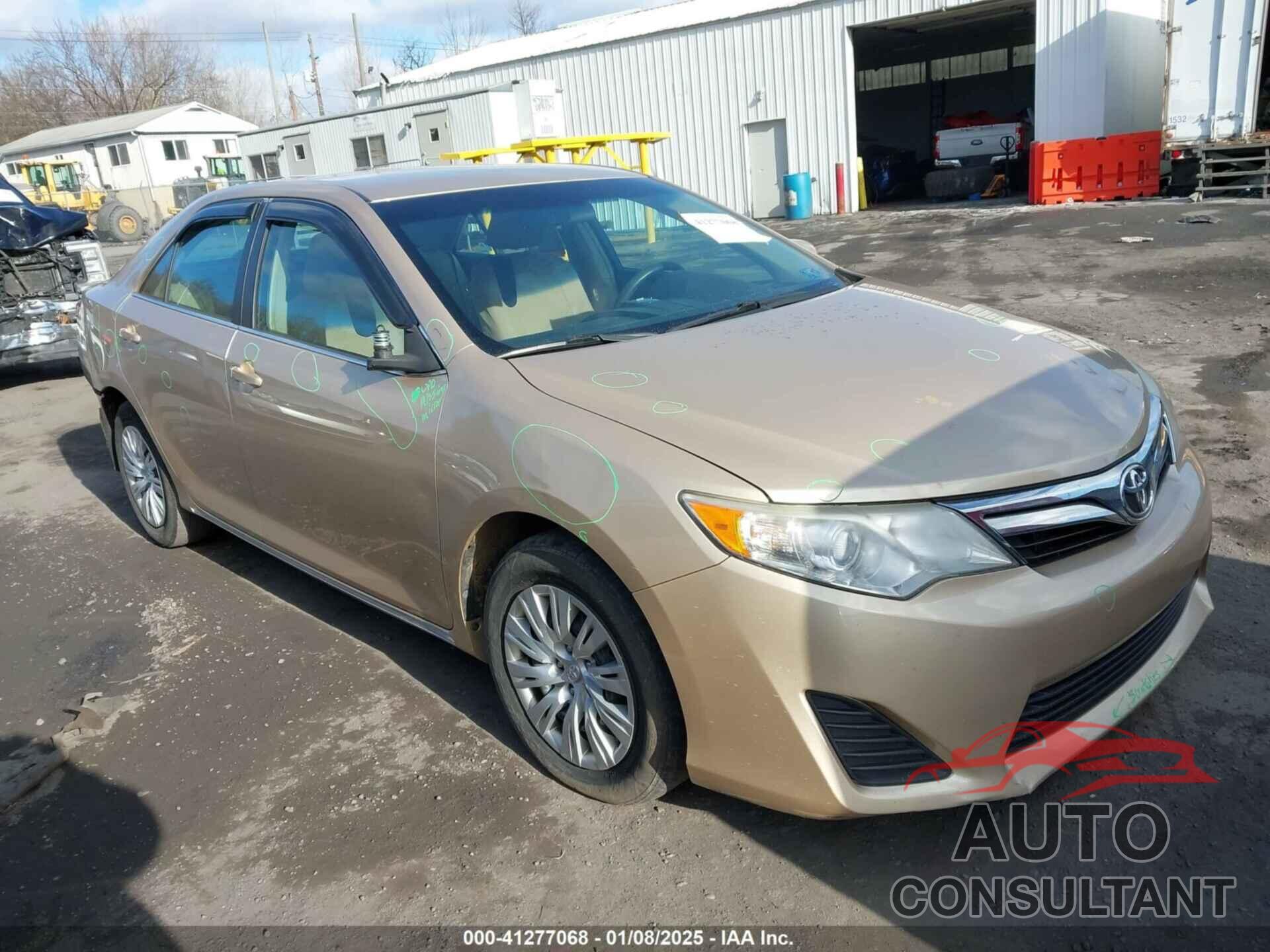 TOYOTA CAMRY 2012 - 4T4BF1FK2CR231194