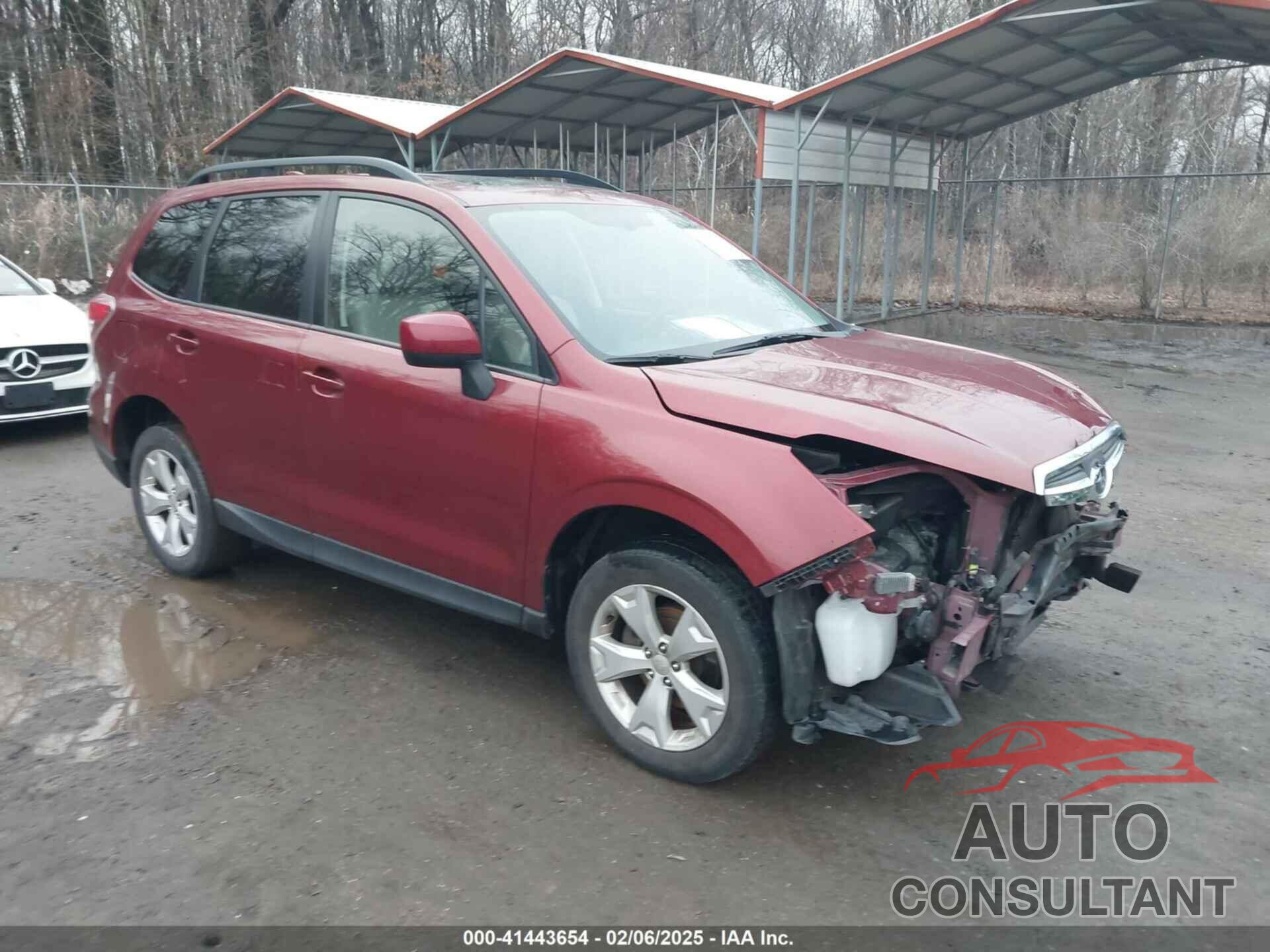 SUBARU FORESTER 2016 - JF2SJADC7GH558988
