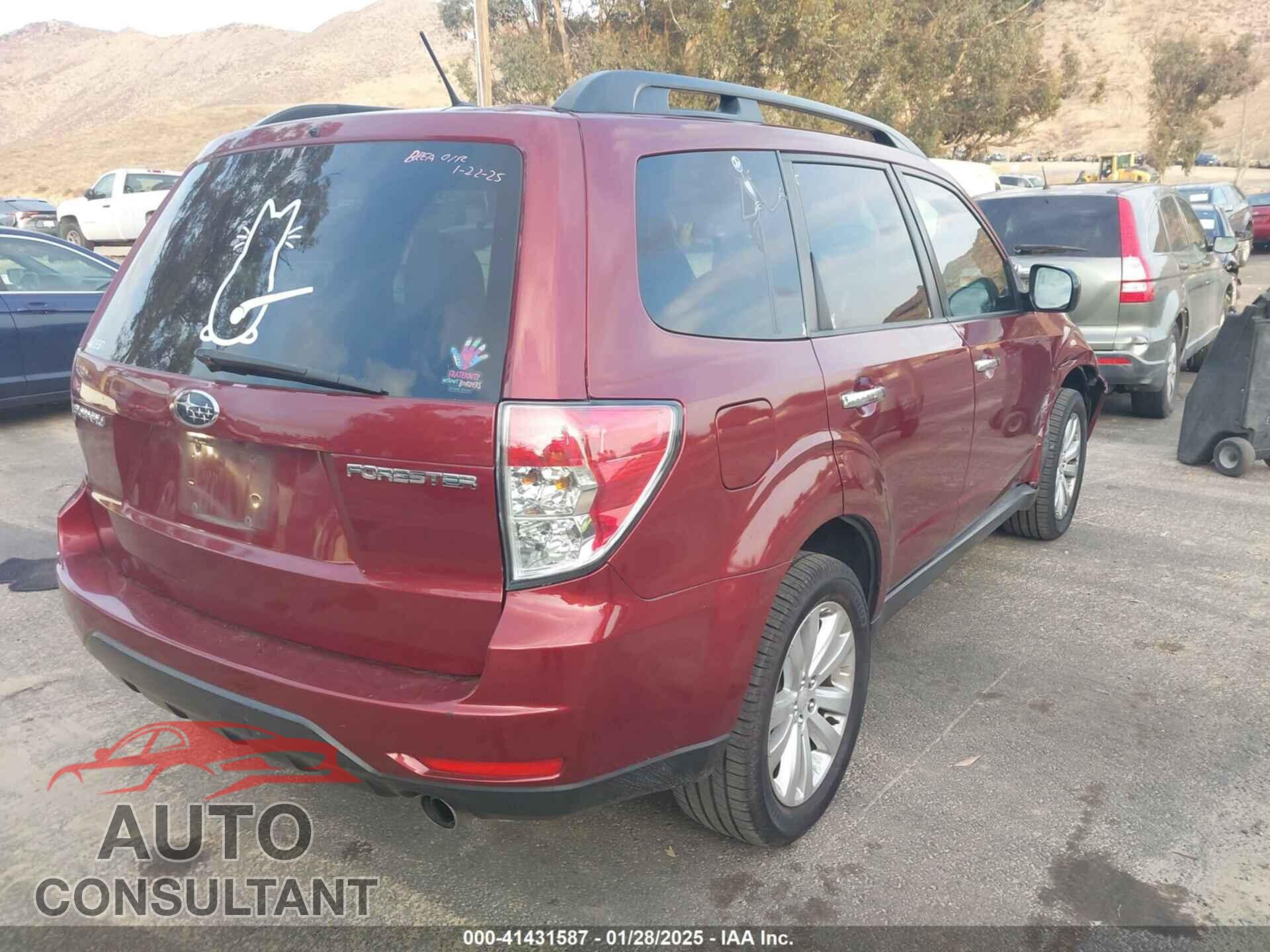 SUBARU FORESTER 2012 - JF2SHAEC7CH466316