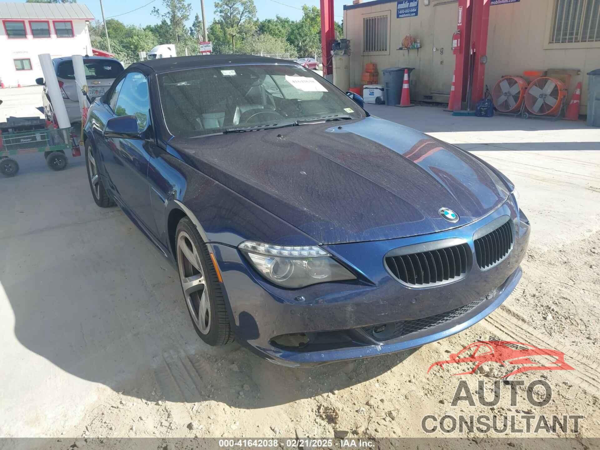 BMW 650I 2010 - WBAEB5C53AC225241