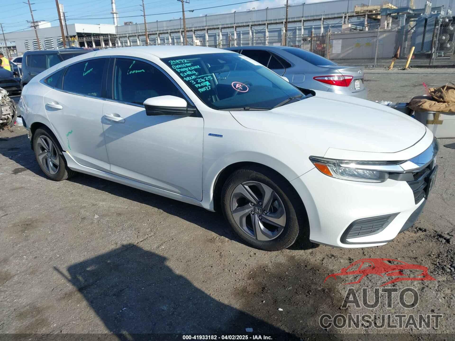 HONDA INSIGHT 2020 - 19XZE4F51LE013662