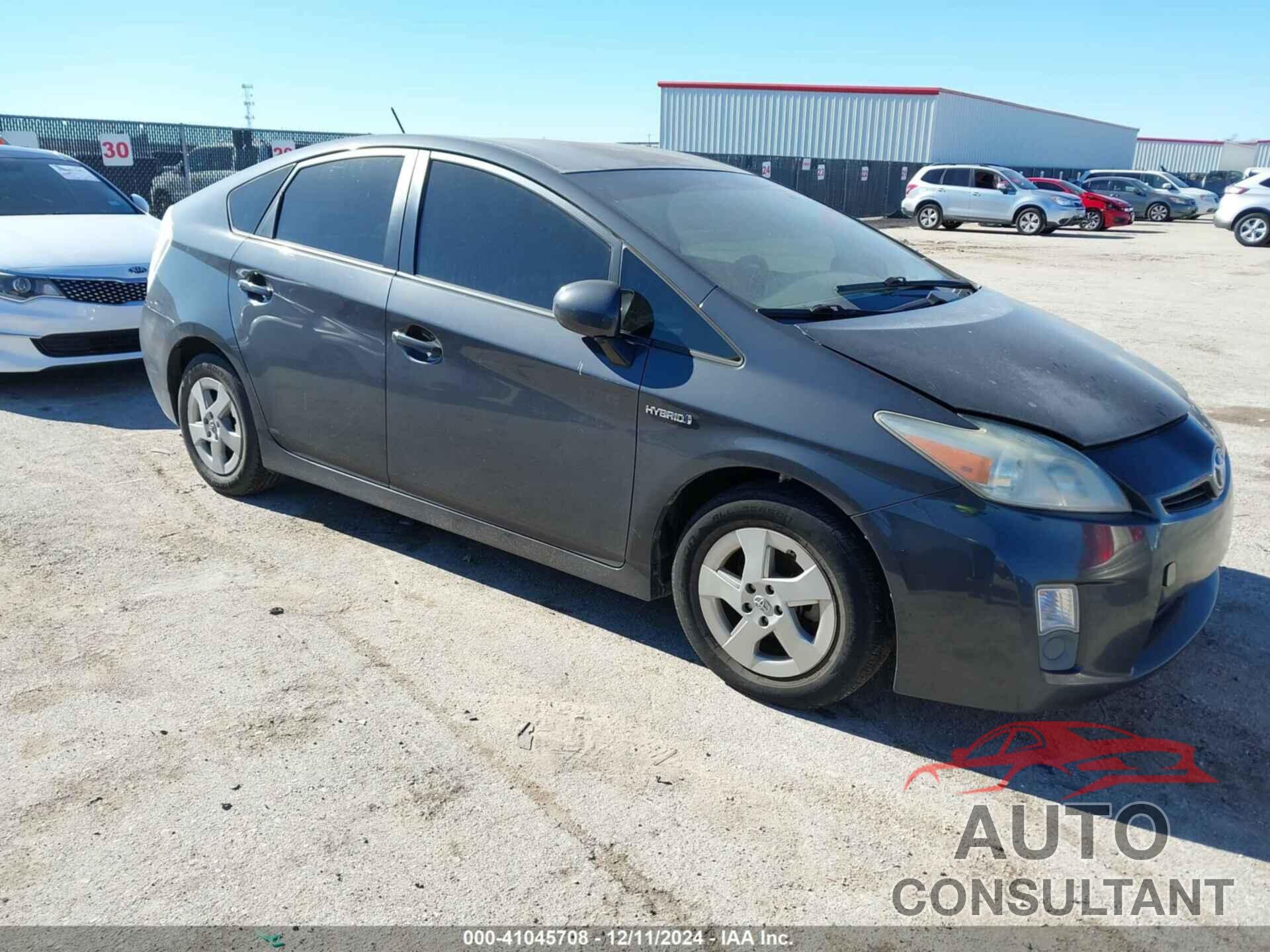 TOYOTA PRIUS 2011 - JTDKN3DU7B1420621