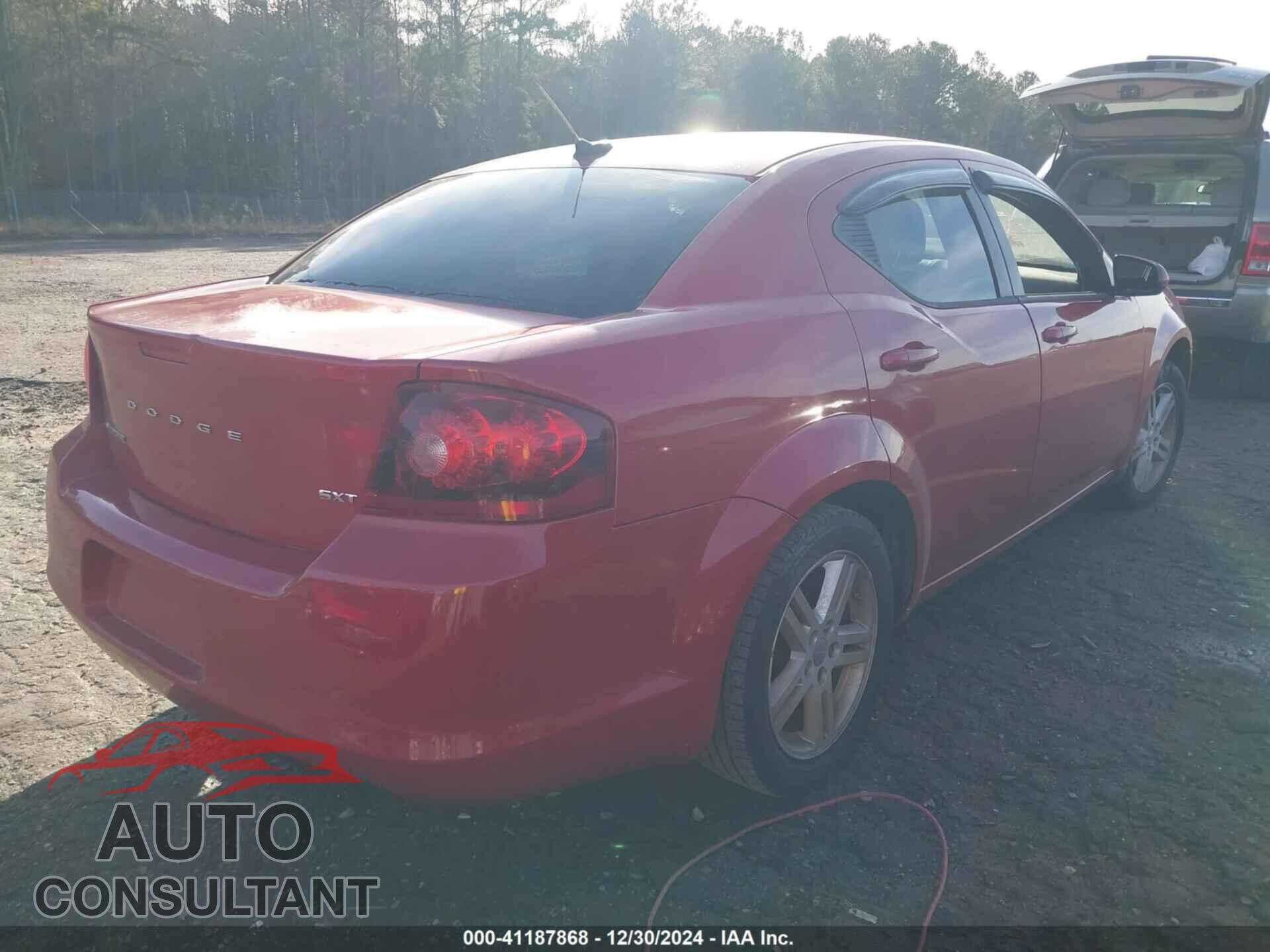 DODGE AVENGER 2013 - 1C3CDZCB4DN625629