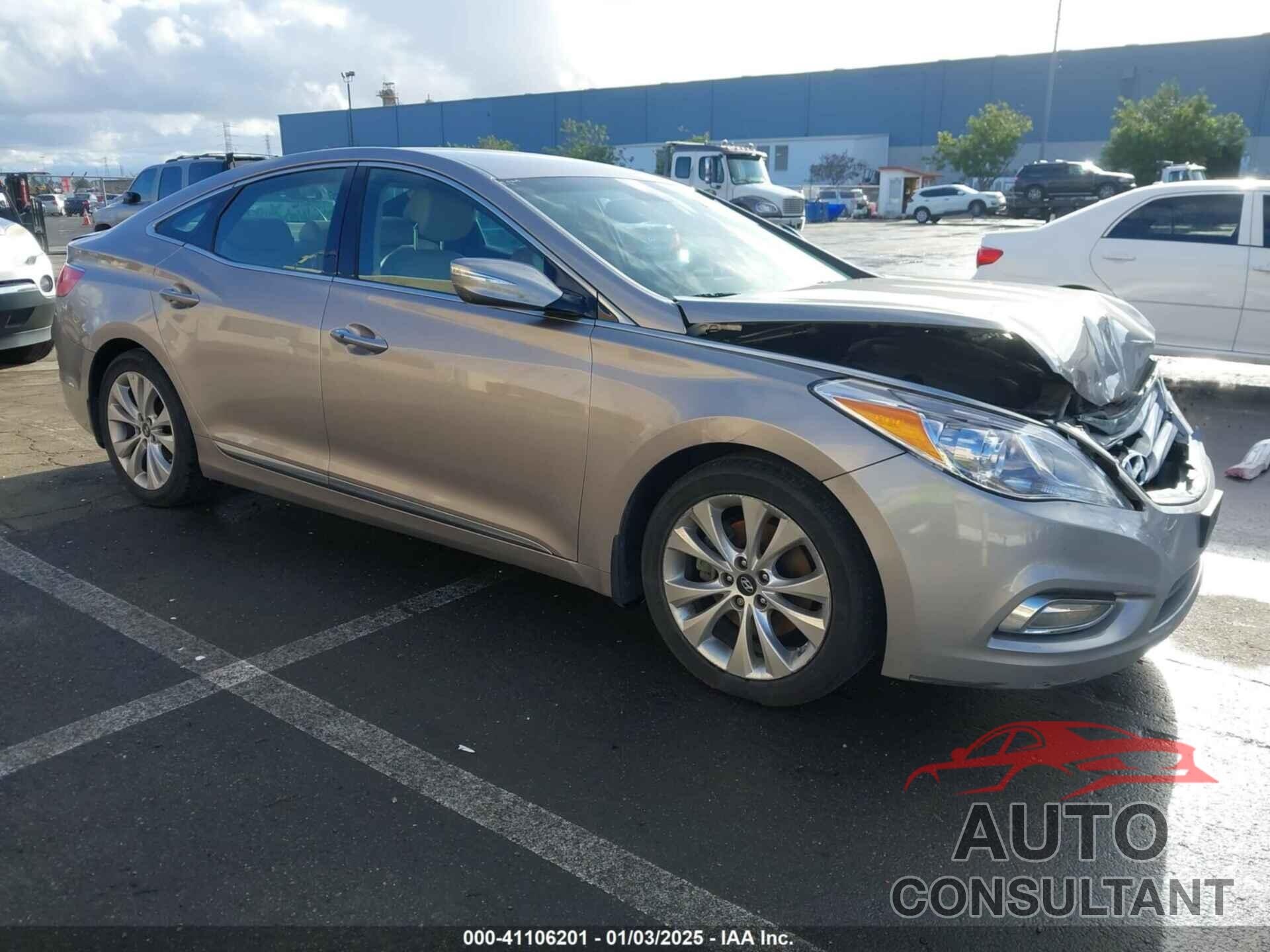 HYUNDAI AZERA 2013 - KMHFG4JG4DA200108