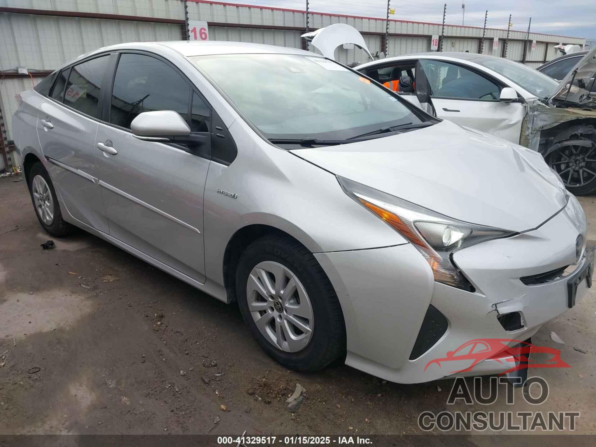 TOYOTA PRIUS 2017 - JTDKBRFU9H3039455