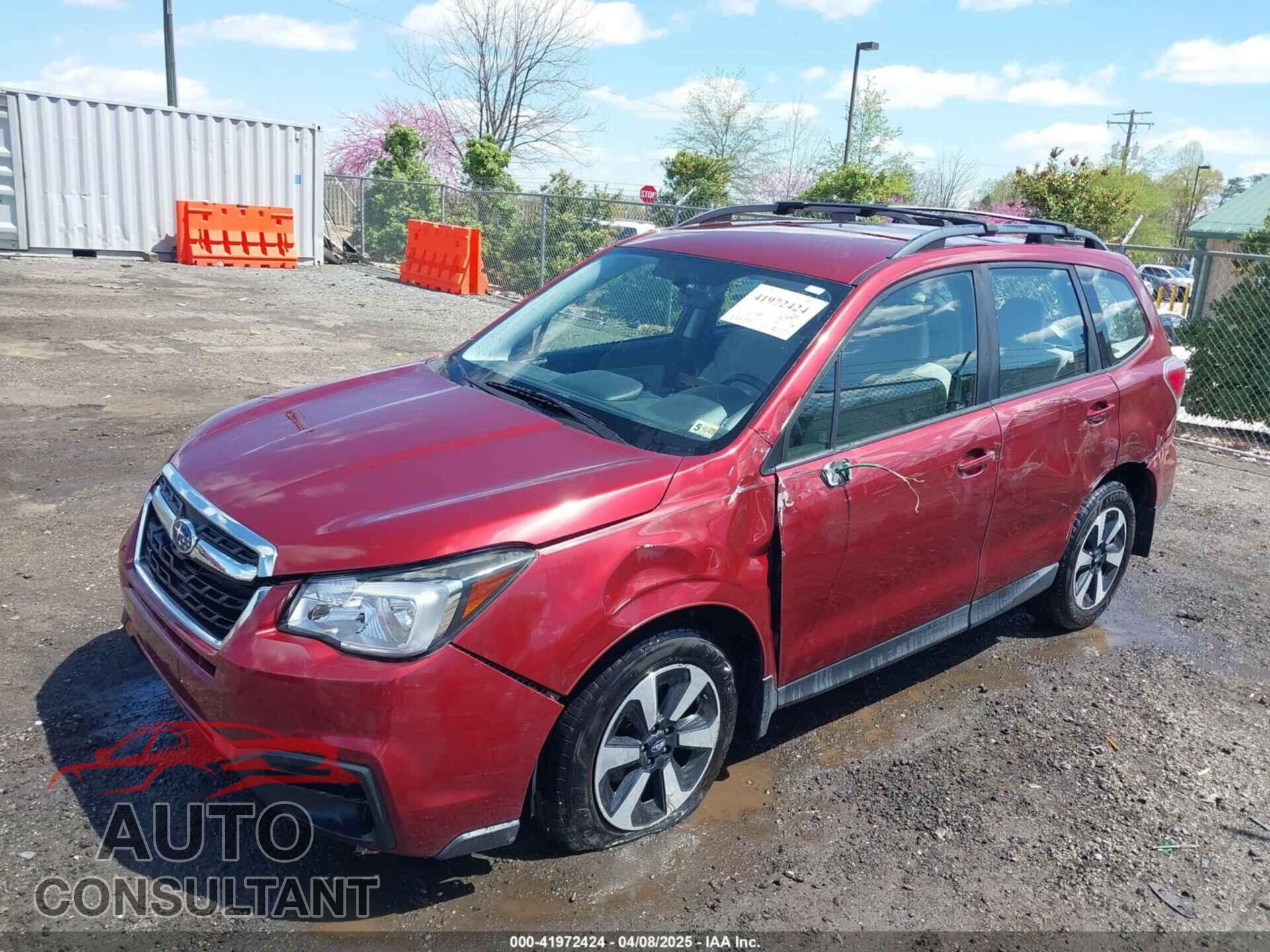 SUBARU FORESTER 2017 - JF2SJABC6HH559652