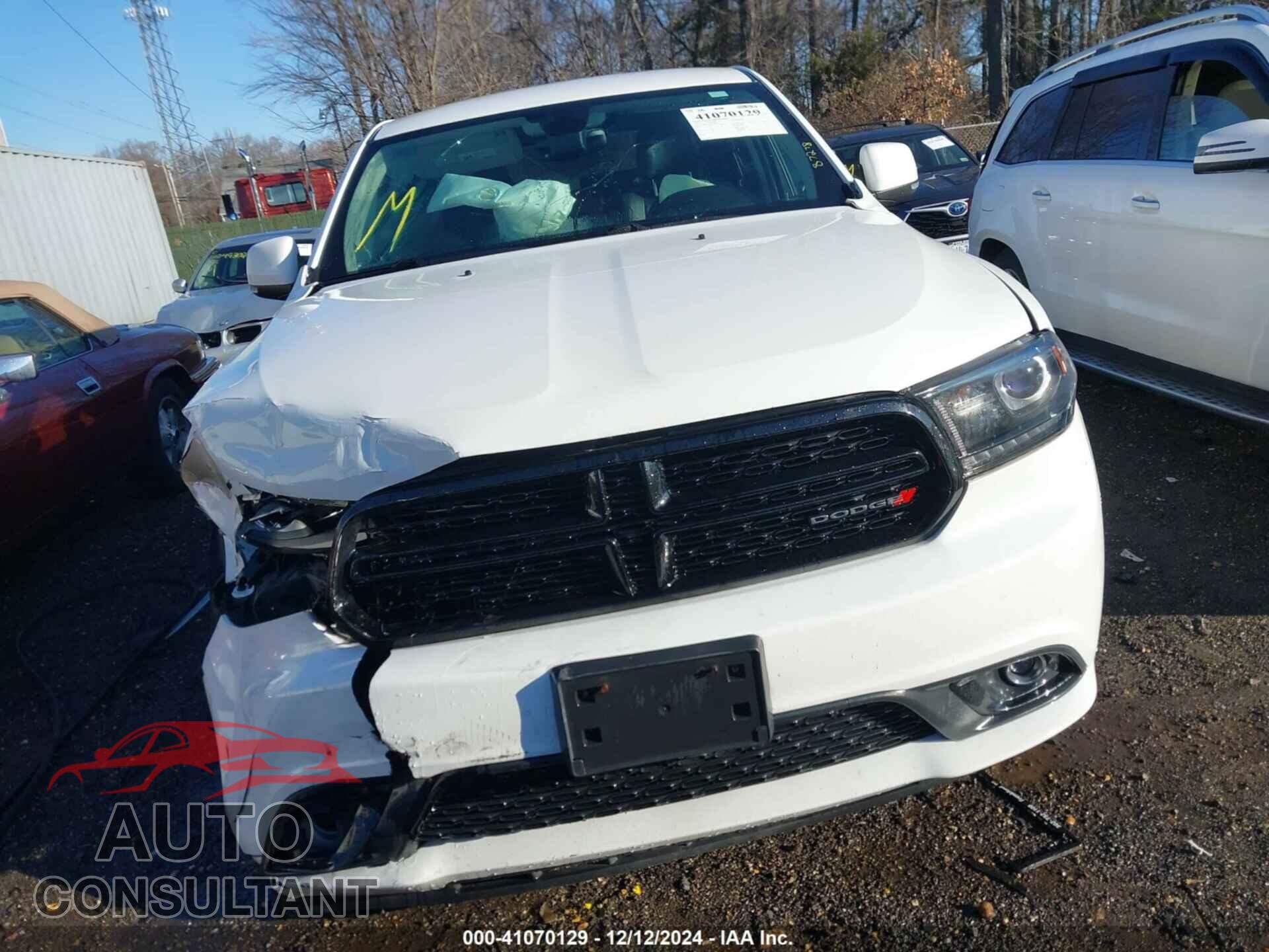 DODGE DURANGO 2017 - 1C4RDJDGXHC661375