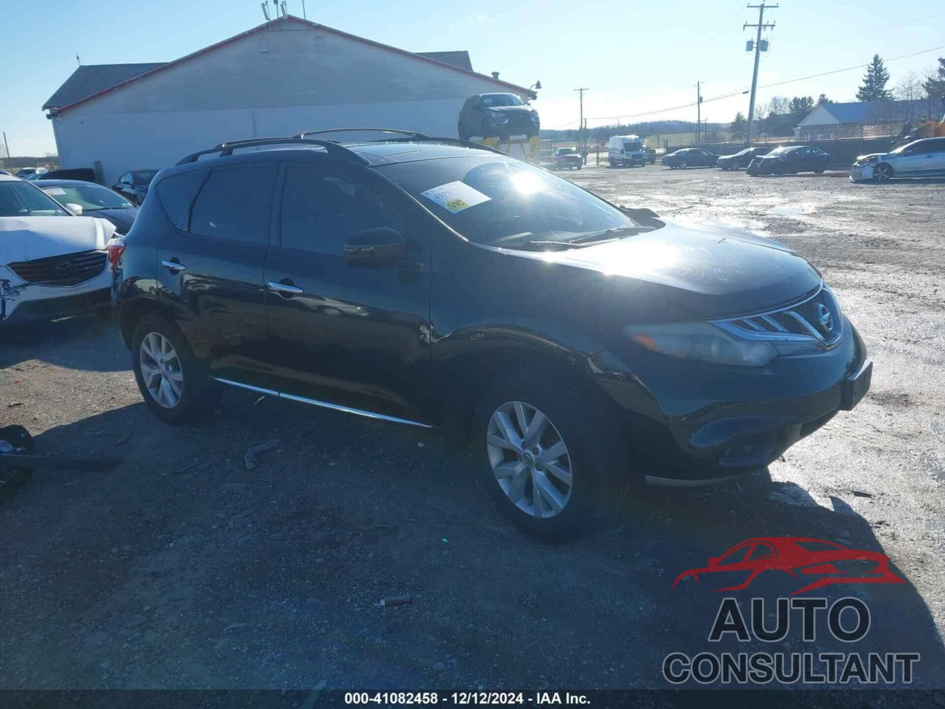 NISSAN MURANO 2011 - JN8AZ1MW0BW185461