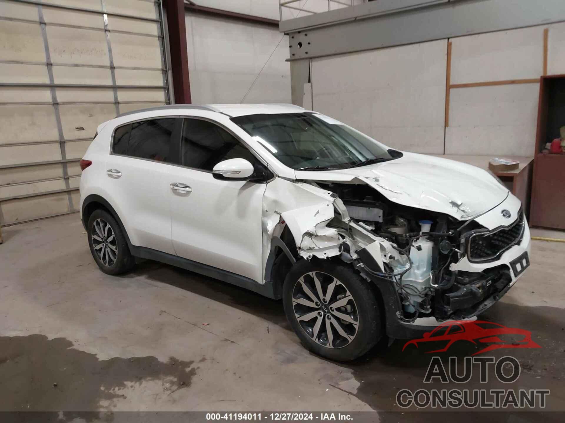 KIA SPORTAGE 2019 - KNDPNCACXK7588297