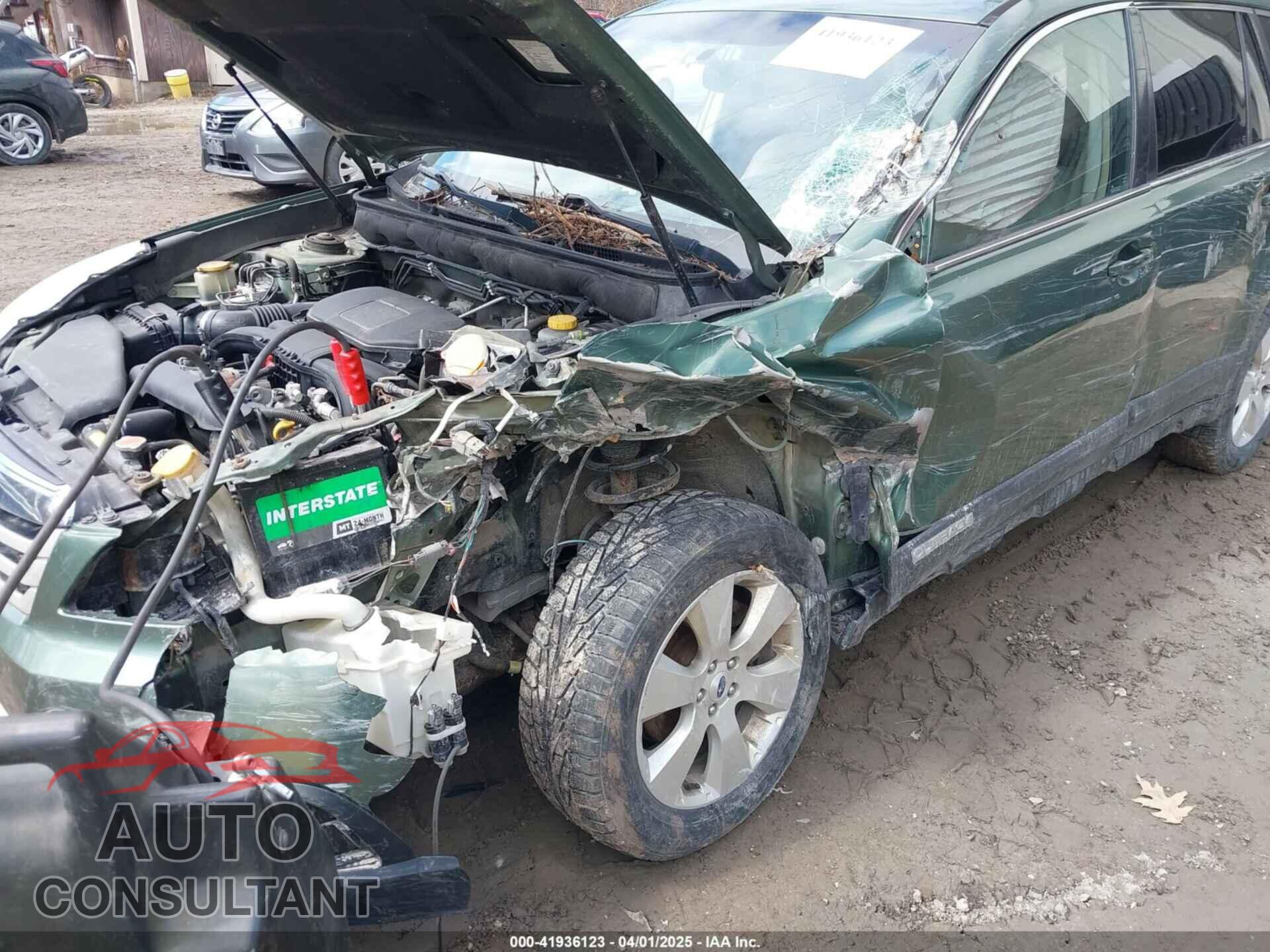 SUBARU OUTBACK 2012 - 4S4BRBLC7C3272575