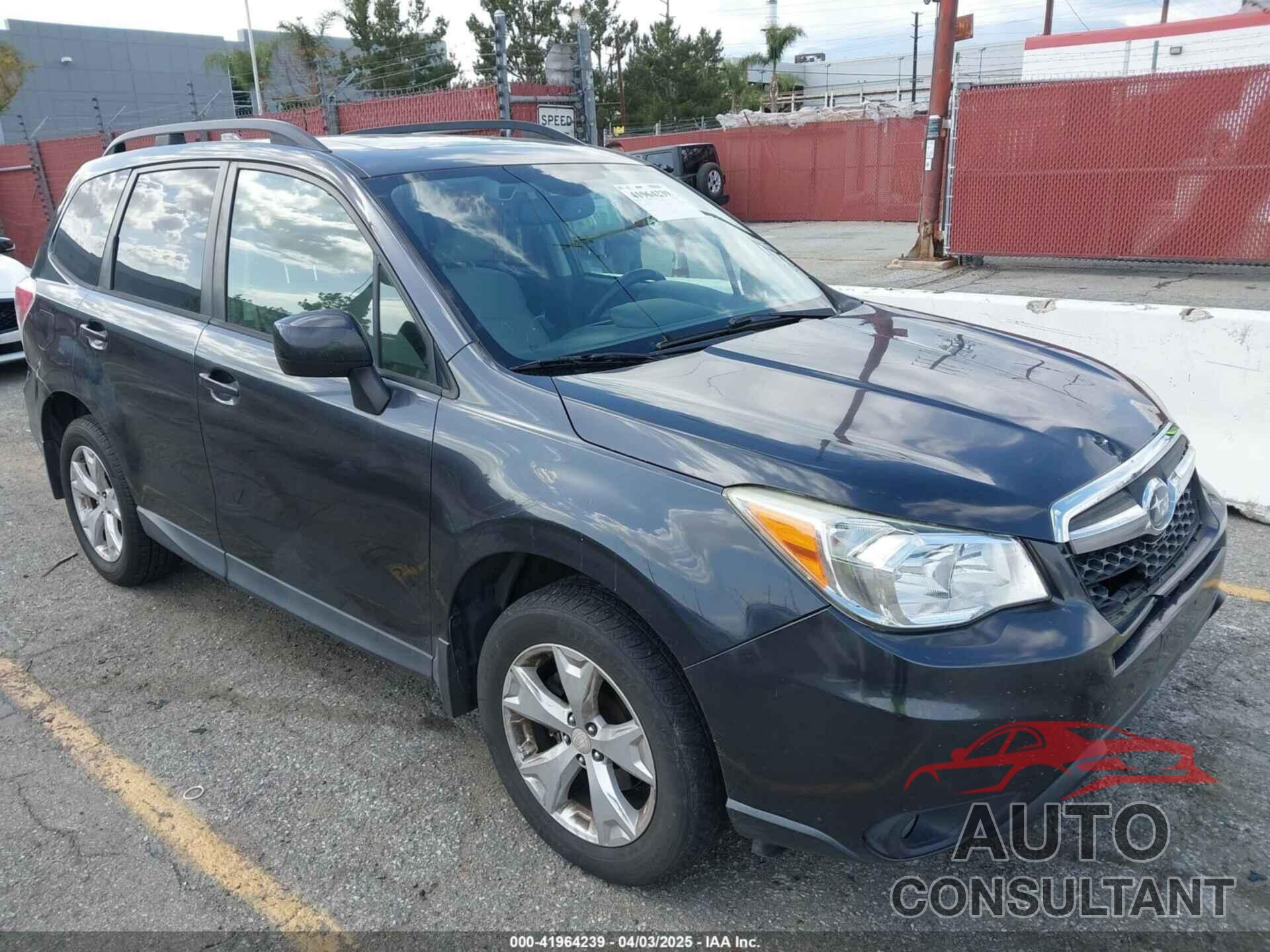 SUBARU FORESTER 2016 - JF2SJAGC1GH485113