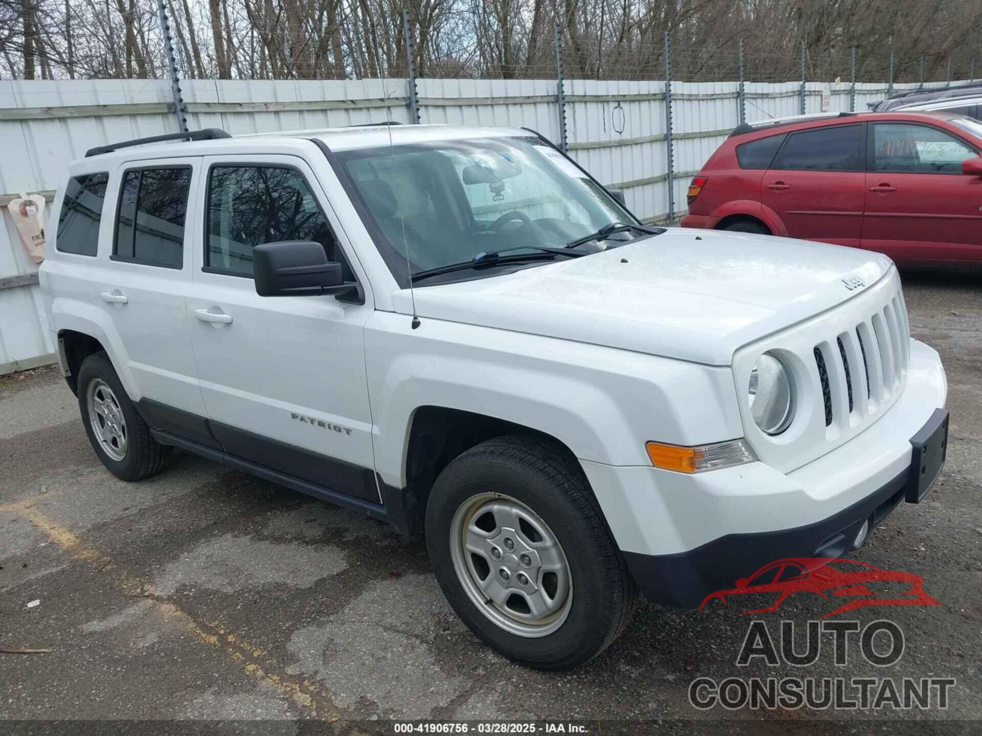 JEEP PATRIOT 2017 - 1C4NJRBB2HD121820