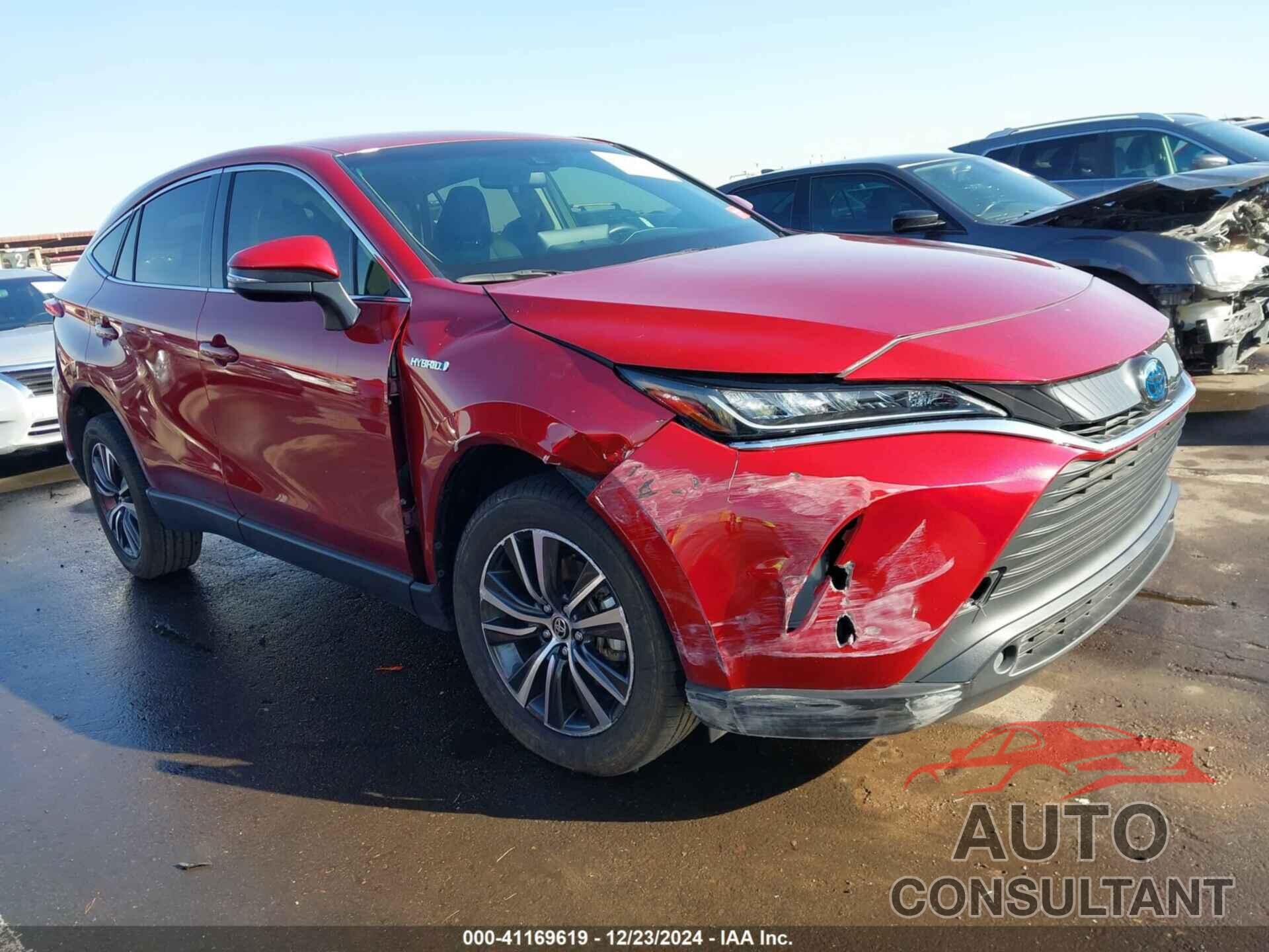TOYOTA VENZA 2021 - JTEAAAAH2MJ022556