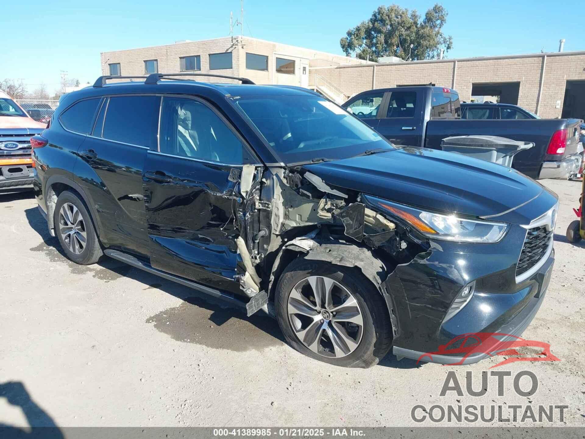 TOYOTA HIGHLANDER 2020 - 5TDHBRCH3LS000871