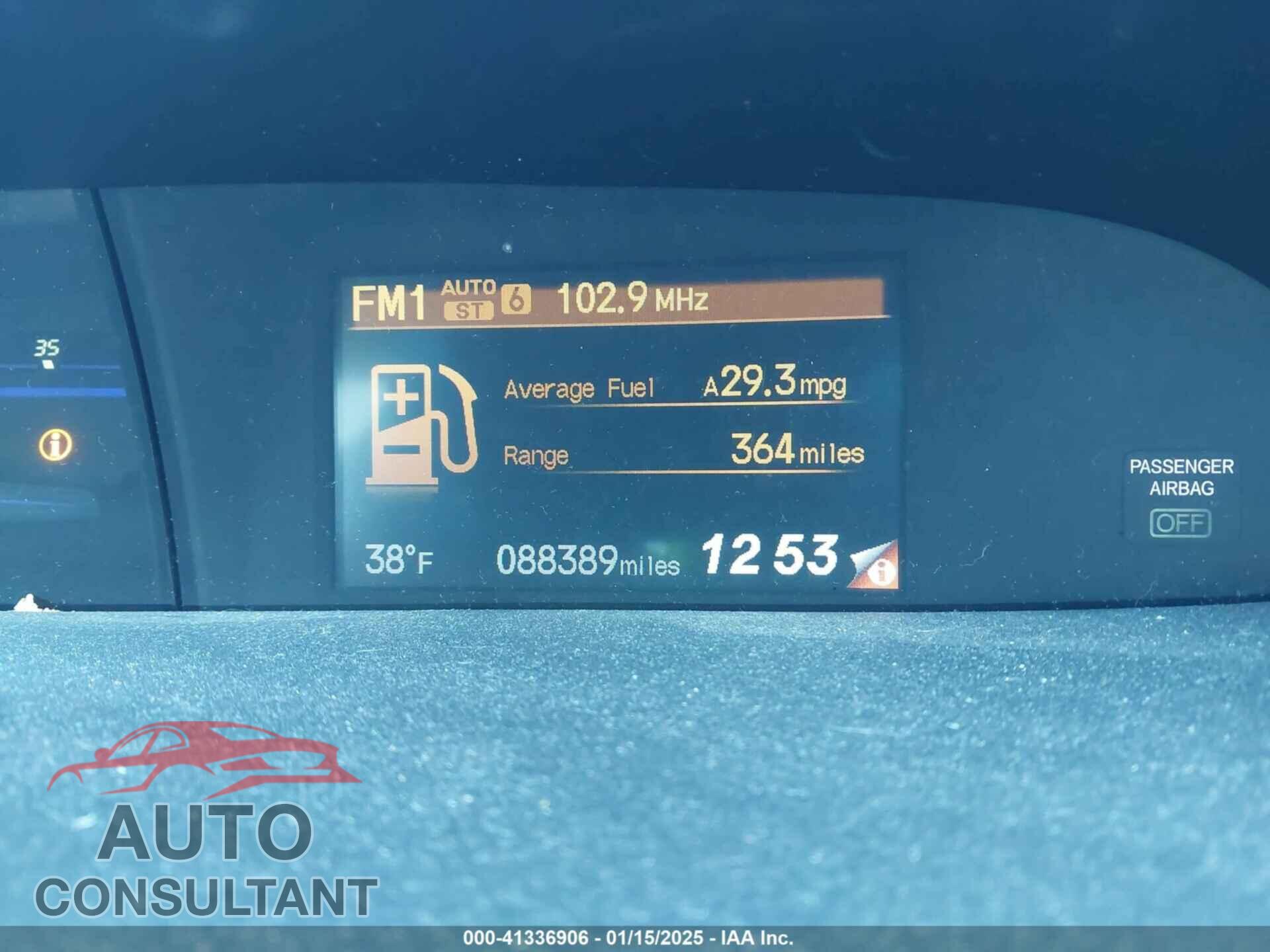 HONDA CIVIC 2013 - 19XFB2F94DE088019