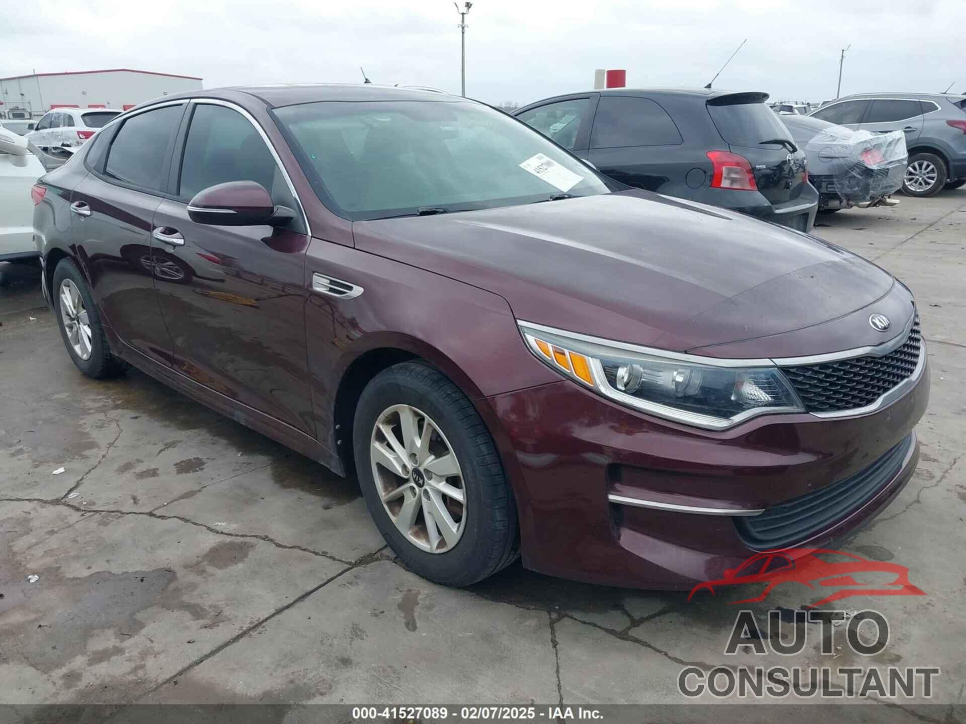 KIA OPTIMA 2016 - 5XXGT4L30GG116410